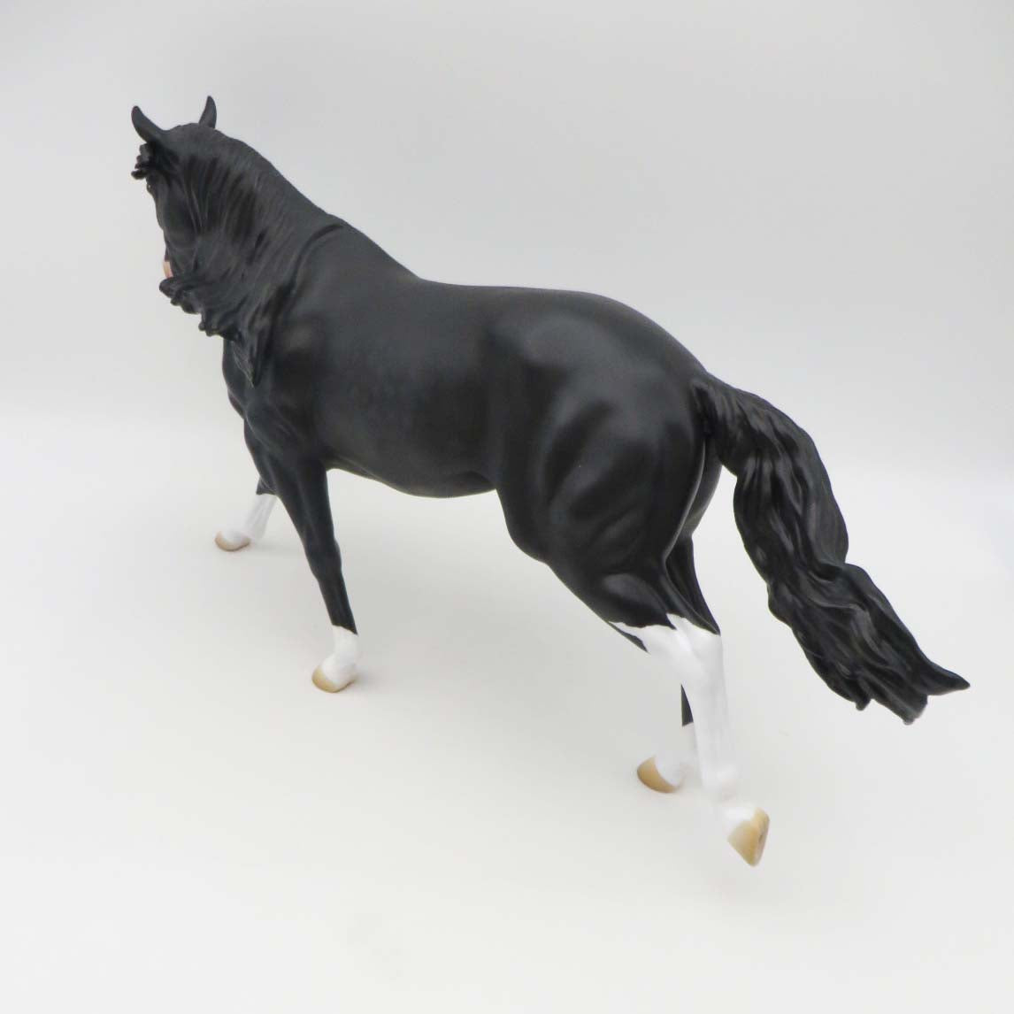 Rip LE 10 Dappled Black Running Stock Horse By Angela Marleau SHCF23