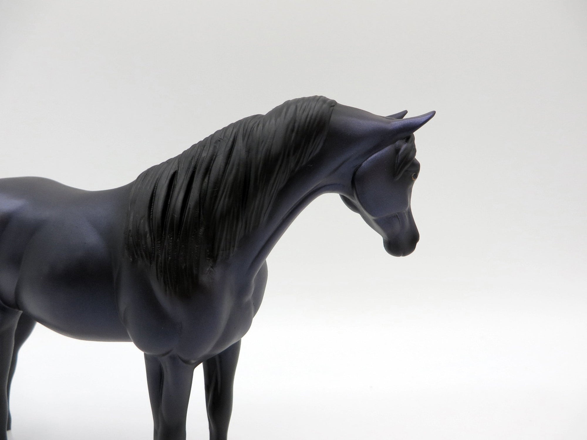 Rivka-OOAK Deco Arabian Mare Pebbles Painted by Ellen Robbins  EQ 21