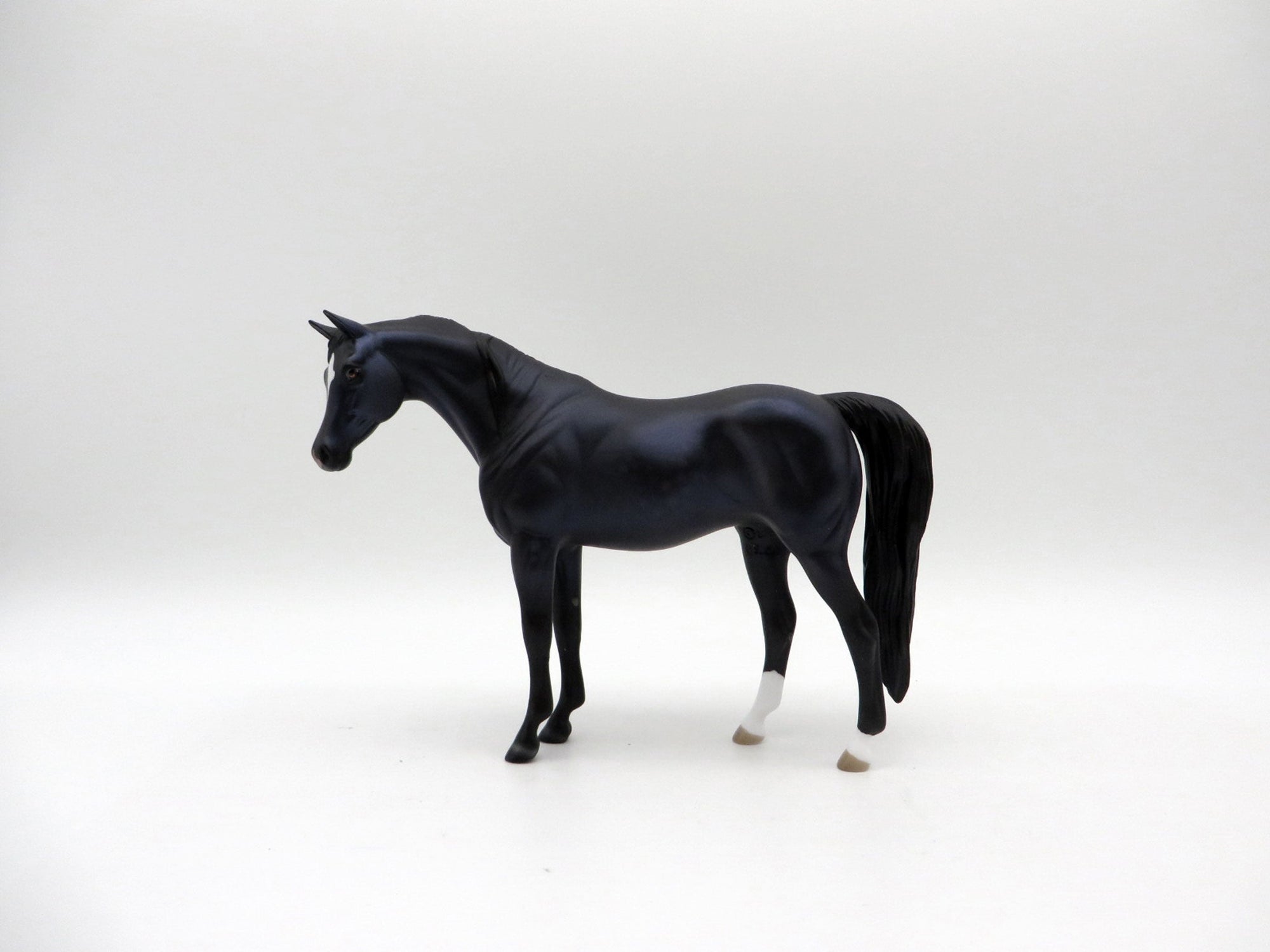 Rivka-OOAK Deco Arabian Mare Pebbles Painted by Ellen Robbins  EQ 21