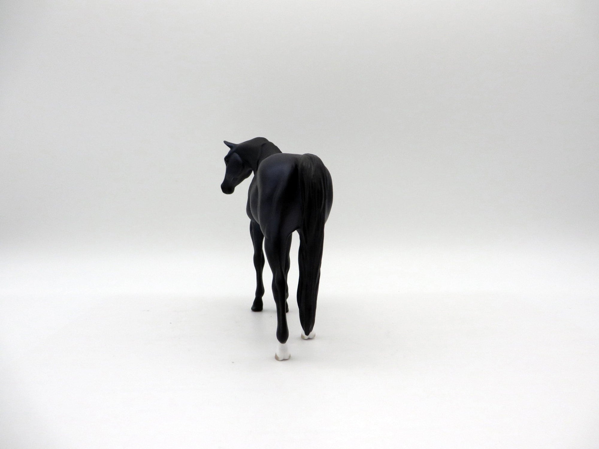 Rivka-OOAK Deco Arabian Mare Pebbles Painted by Ellen Robbins  EQ 21