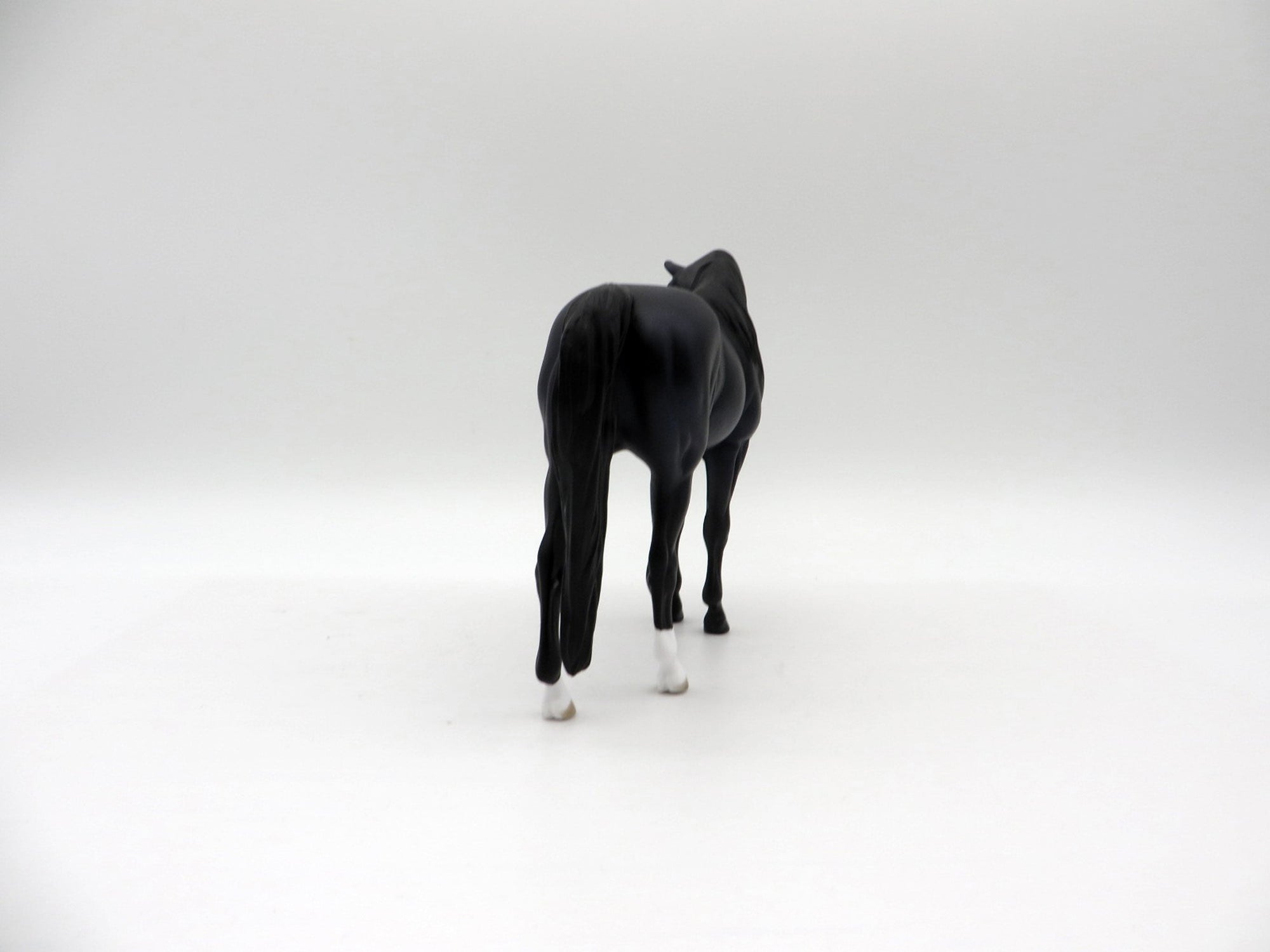 Rivka-OOAK Deco Arabian Mare Pebbles Painted by Ellen Robbins  EQ 21