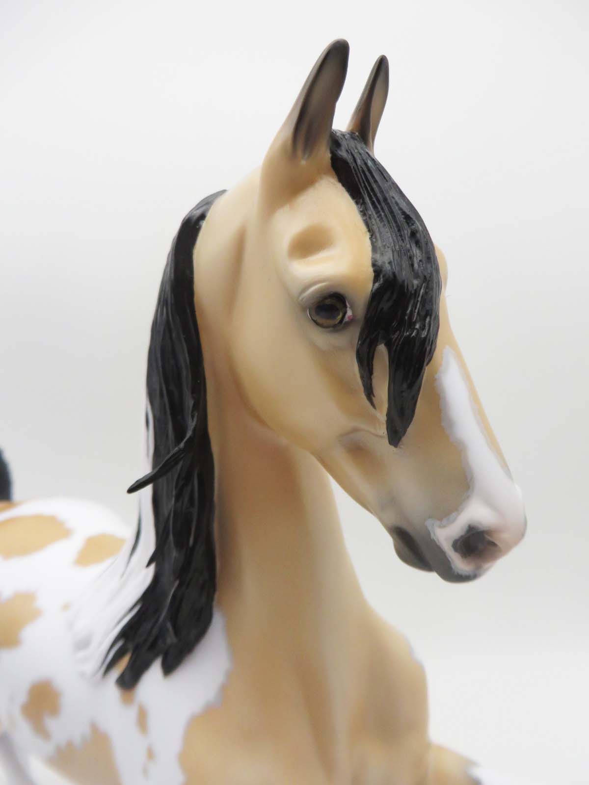 Road To Eldorado - OOAK - Dappled Buckskin Tobiano Saddlebred By Ellen Robbins - Best Offer 5/1/23