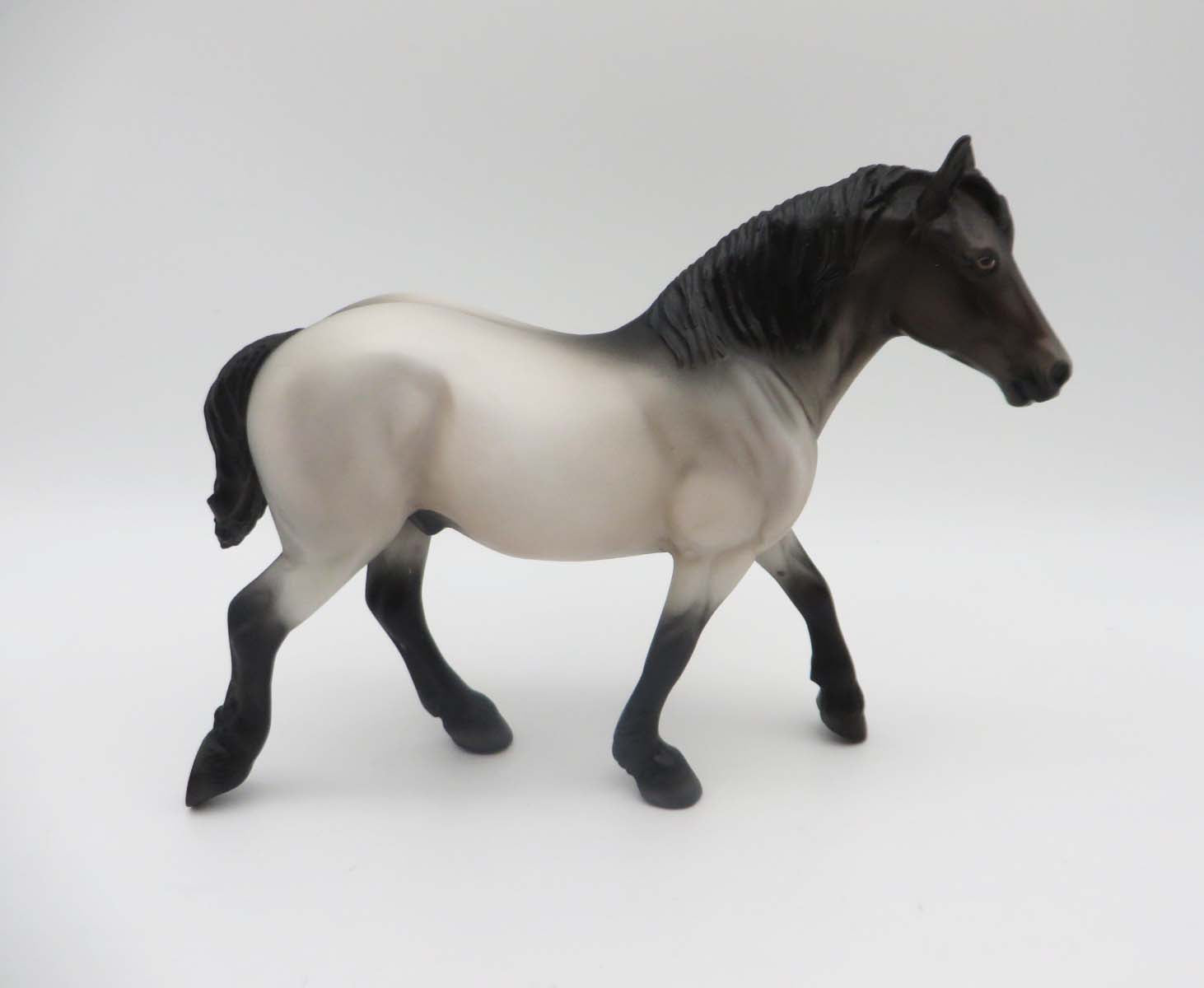 Roanie-OOAK Bay Roan Pebbles Draft By Angela Marleau-P&C 23