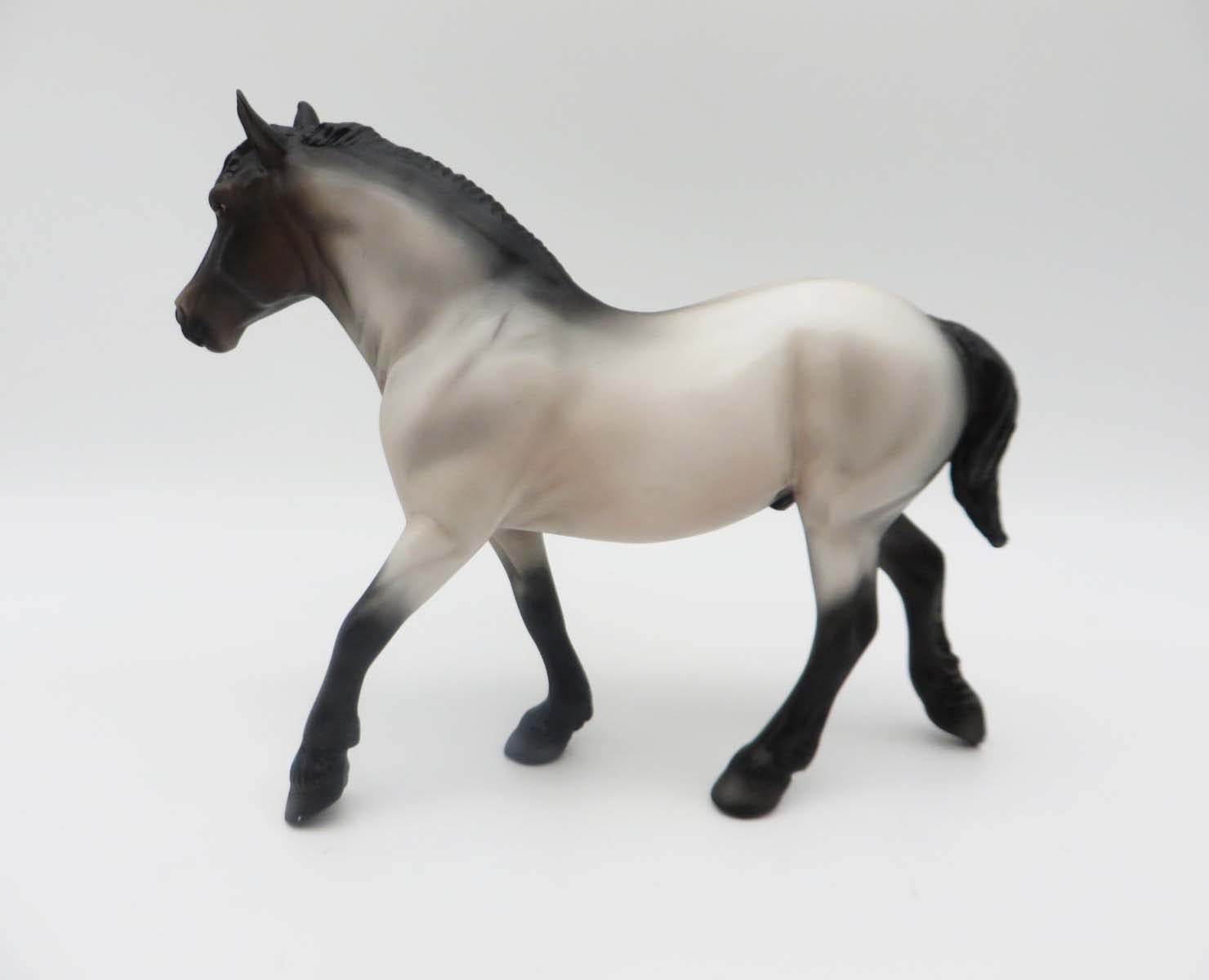 Roanie-OOAK Bay Roan Pebbles Draft By Angela Marleau-P&amp;C 23