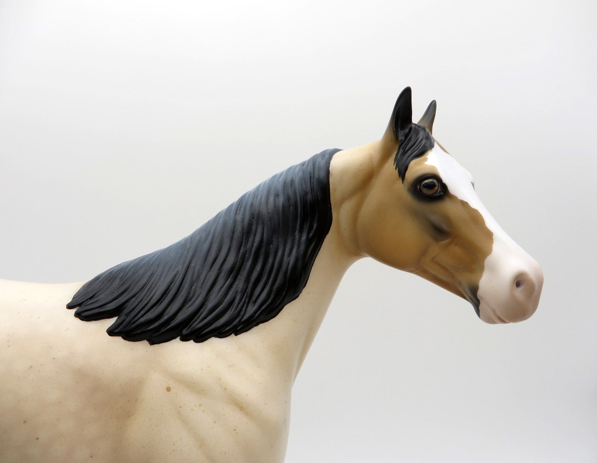 Roanie-OOAK Bay Roan ISH Painted By Audrey Dixon EQ 21