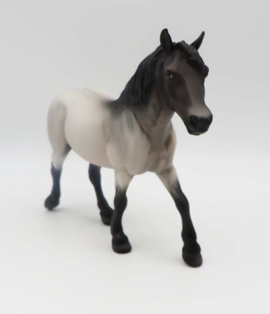 Roanie-OOAK Bay Roan Pebbles Draft By Angela Marleau-P&amp;C 23