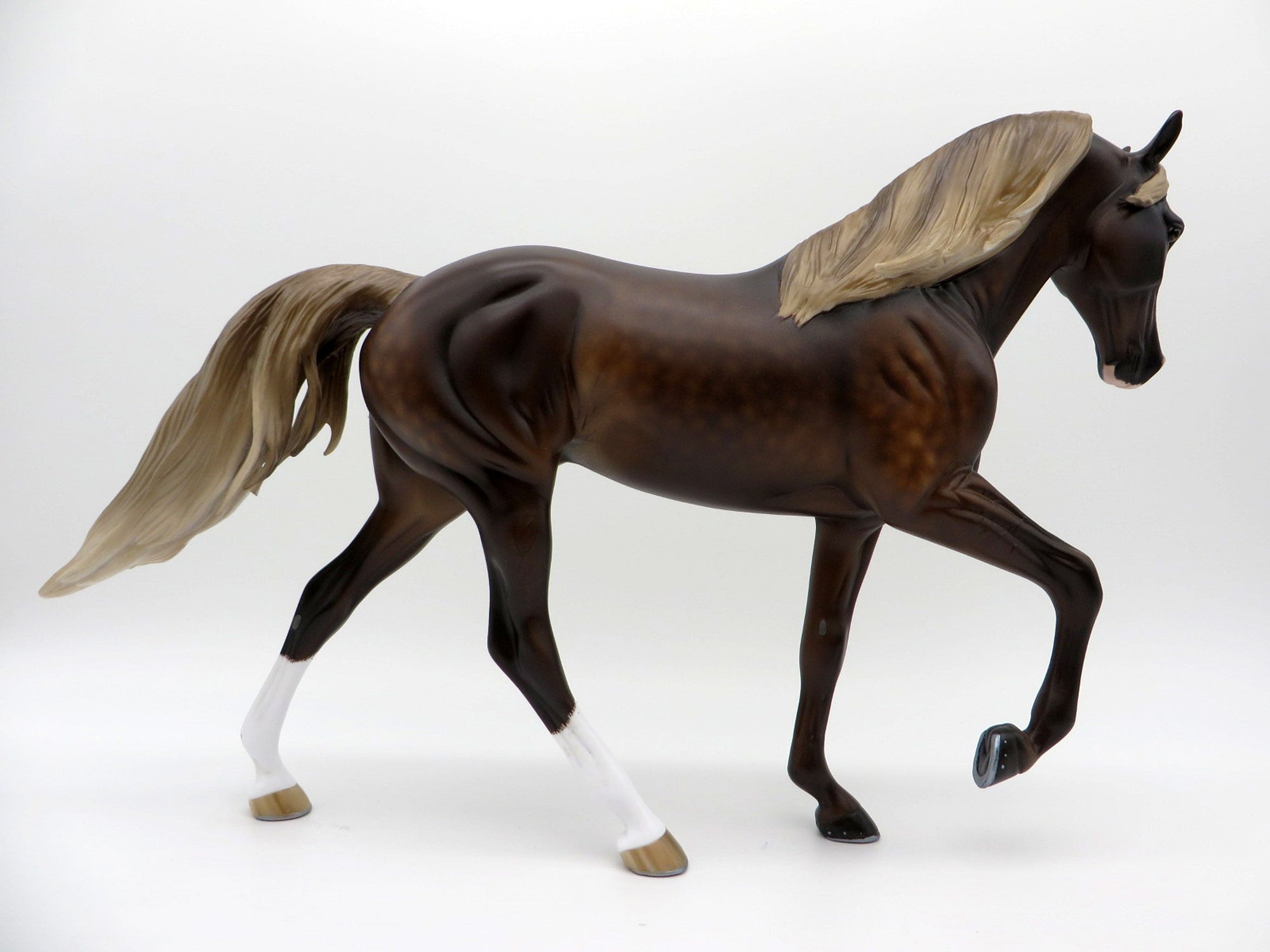 Roland-OOAK Chestnut TWH Painted By Sheryl Leisure 5/17/21