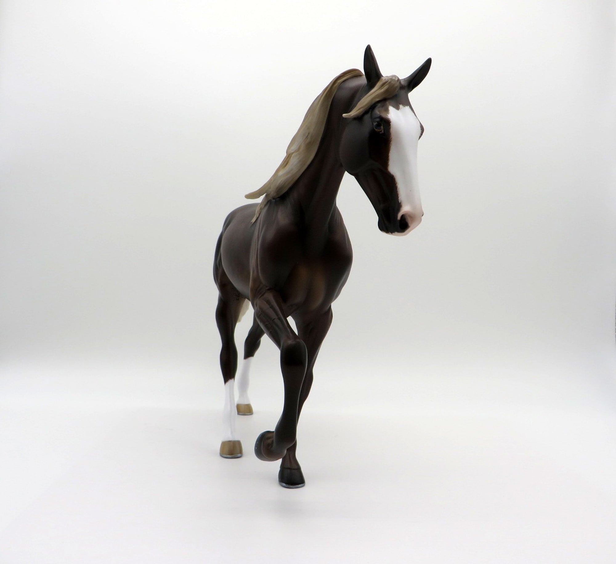 Roland-OOAK Chestnut TWH Painted By Sheryl Leisure 5/17/21