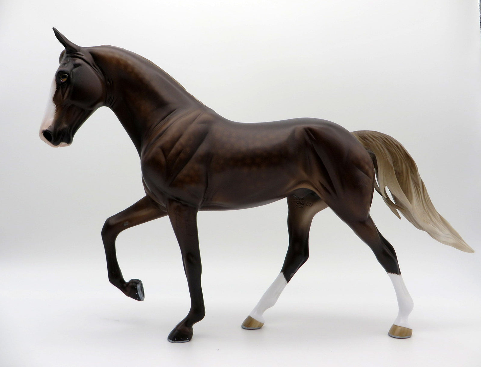 Roland-OOAK Chestnut TWH Painted By Sheryl Leisure 5/17/21