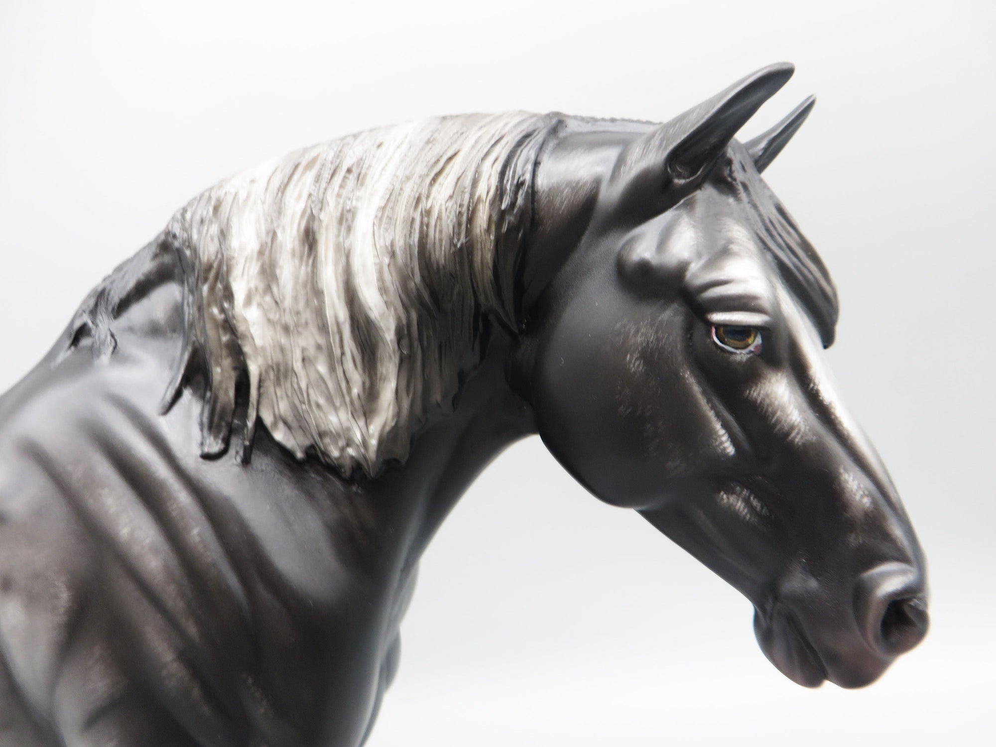 Rom - OOAK - Sugarbush Black Appaloosa Heavy Draft By Jess Hamill - Best Offer 5/30/23