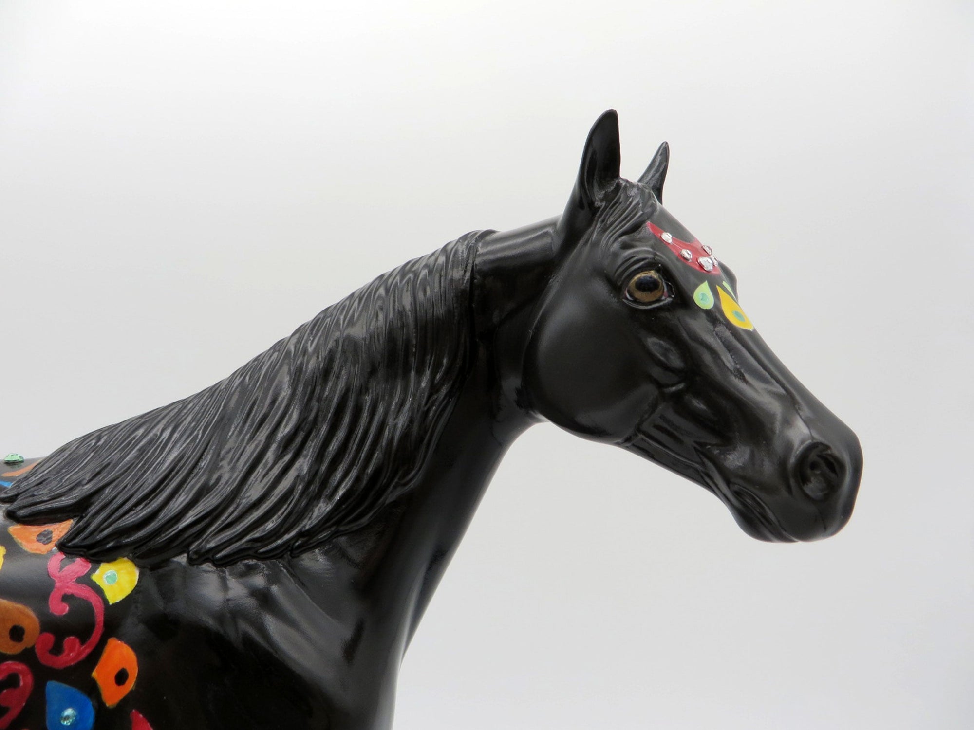 Romani-OOAK ISH Deco Painted By Dawn Quick  6/7/21