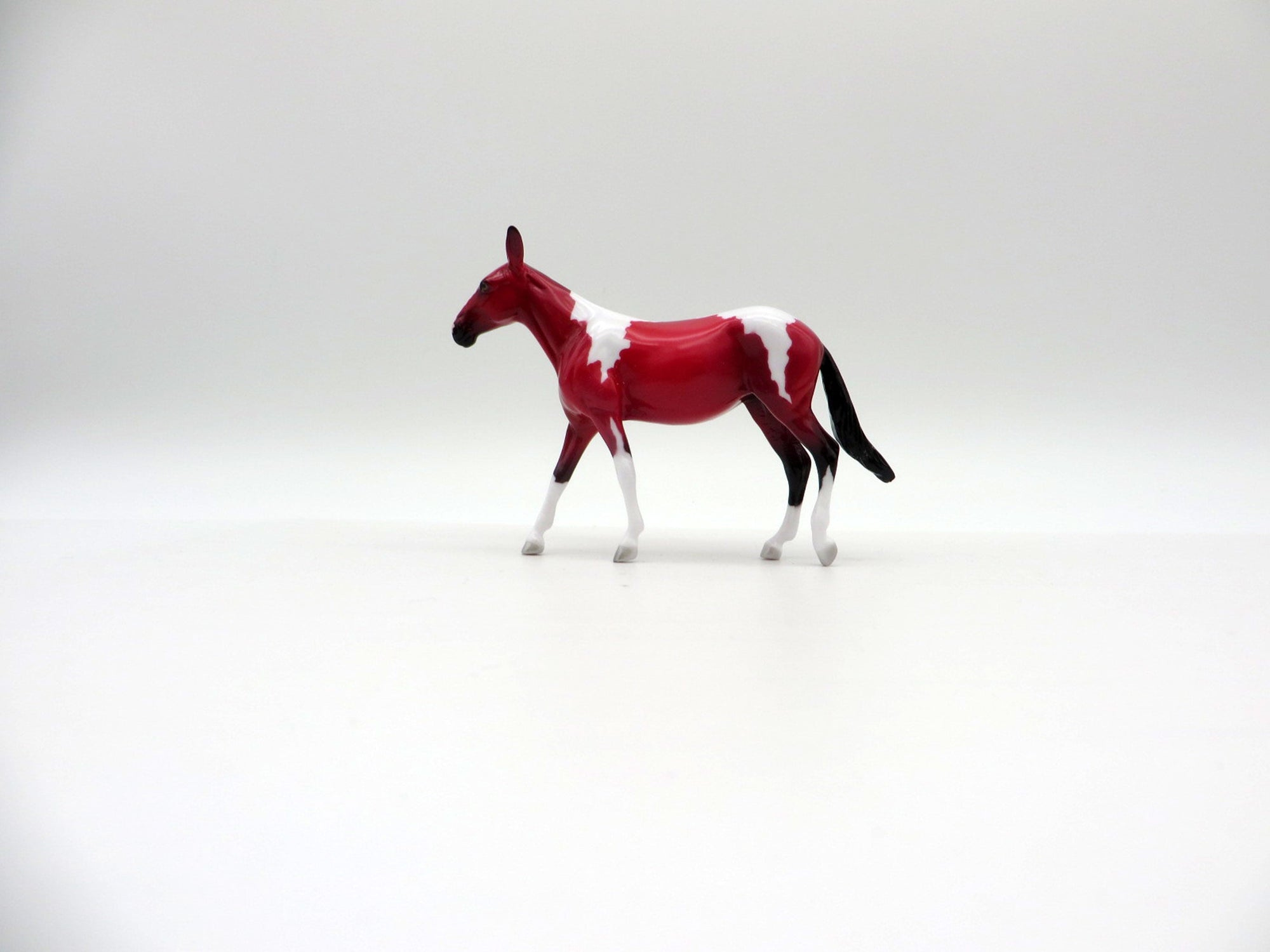 Rooi-OOAK Mule Chip Precious Stone Painted By Ellen Robbins EQ 2021