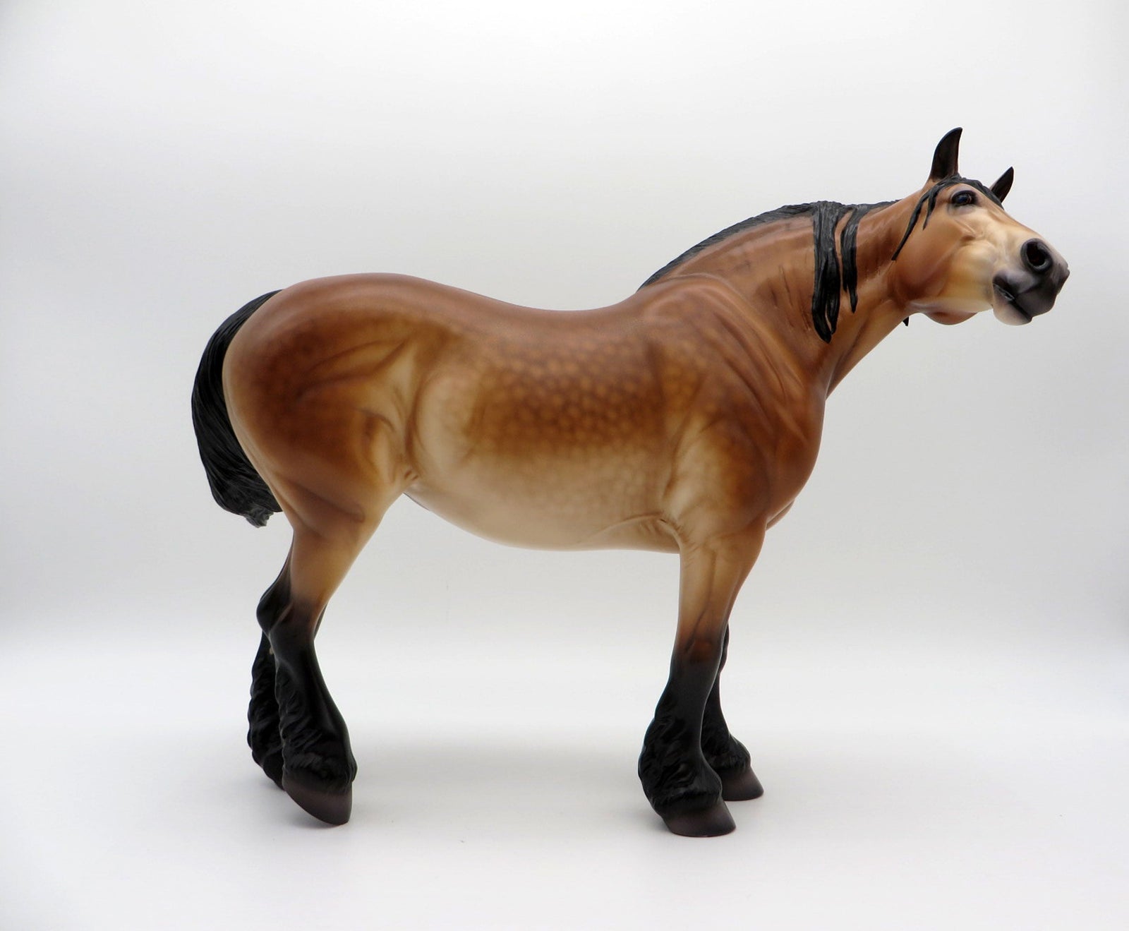 Rosa-OOAK Heavy Drafter Painted By Caroline Boydston 6/22/21