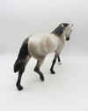 Round &#39;Em Up - OOAK - Dappled Grulla Irish Draught by Ashley Palmer - SHCF23