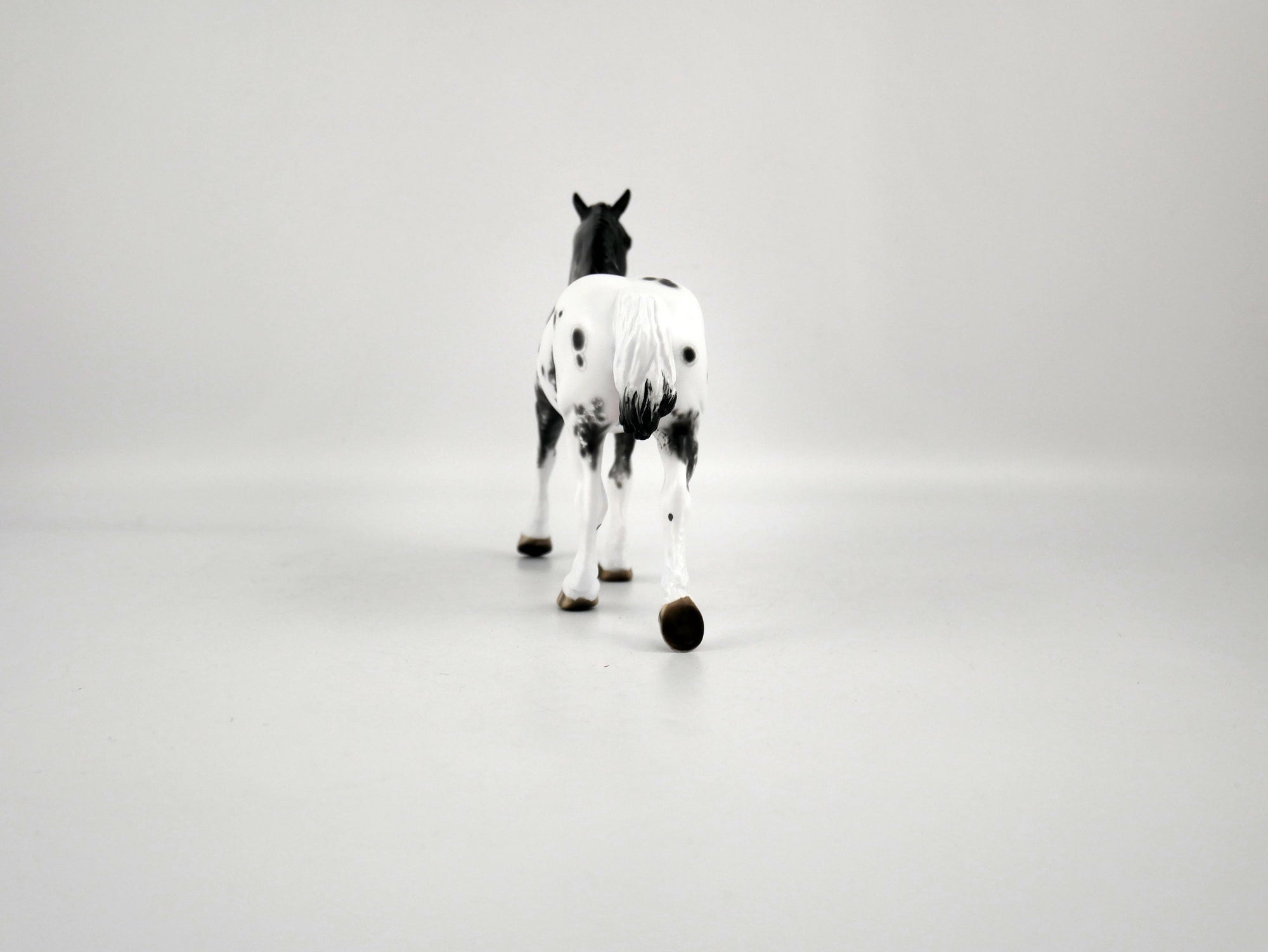 Rum Pa Rum Rum-OOAK Black Appaloosa Pebbles Drafter By Sheryl Leisure 2/15/20