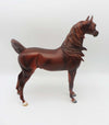 Rusty Cowboy- OOAK -Chestnut Arabian By Ashley Palmer- SHCF23