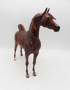 Rusty Cowboy- OOAK -Chestnut Arabian By Ashley Palmer- SHCF23