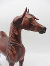 Rusty Cowboy- OOAK -Chestnut Arabian By Ashley Palmer- SHCF23