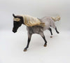 Rykard-OOAK Roan Running Stock Horse By Angela SHCF 2023