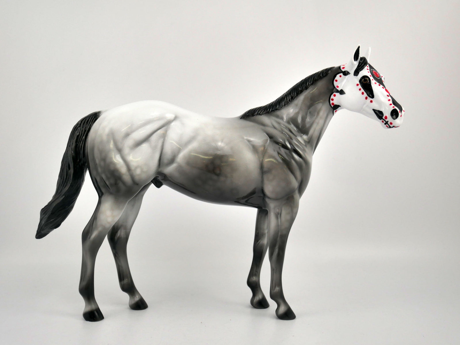 Salvino-OOAK ISH Sugar Skull By Dawn Quick MM 2020