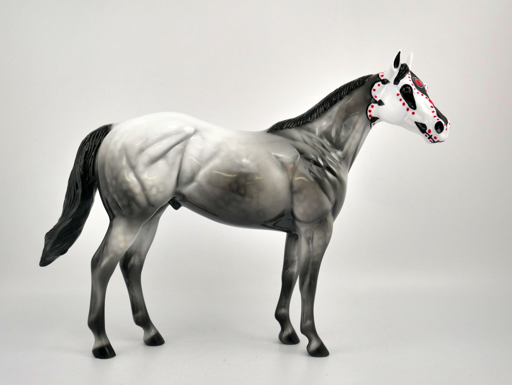 Salvino-OOAK ISH Sugar Skull By Dawn Quick MM 2020