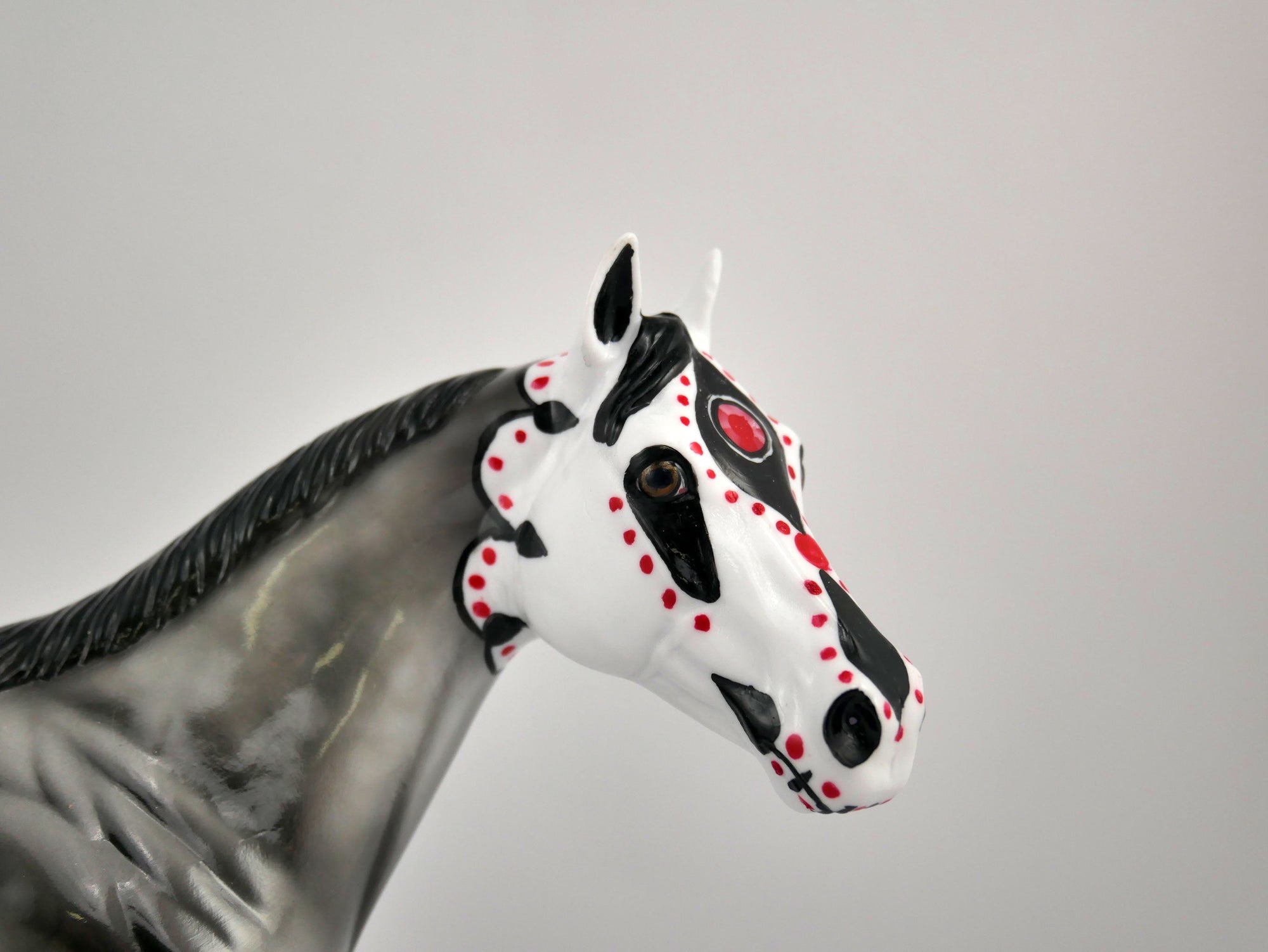 Salvino-OOAK ISH Sugar Skull By Dawn Quick MM 2020