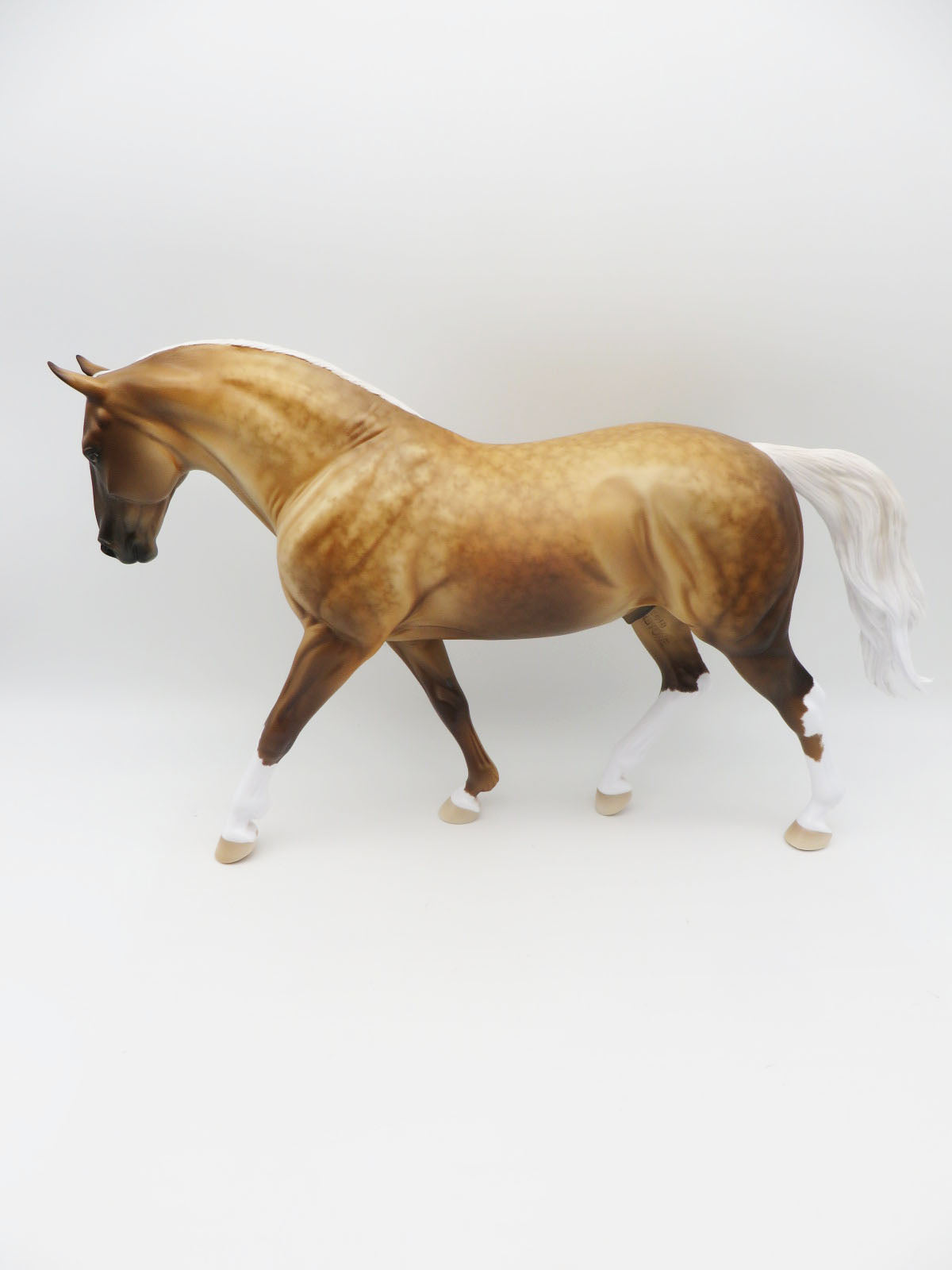 Scorpious - OOAK - BEST OFFER - Custom Irish Draught Dappled Sooty Palomino by Ellen Robbins - MM22