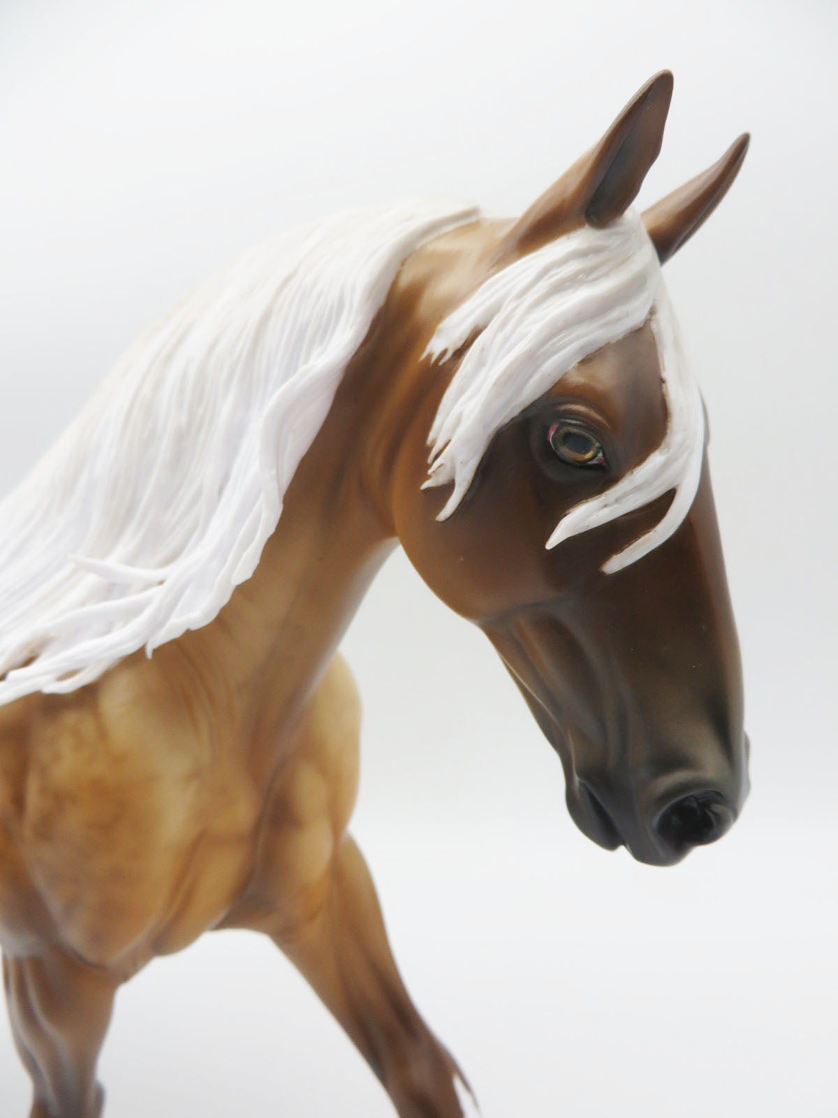 Scorpious - OOAK - BEST OFFER - Custom Irish Draught Dappled Sooty Palomino by Ellen Robbins - MM22