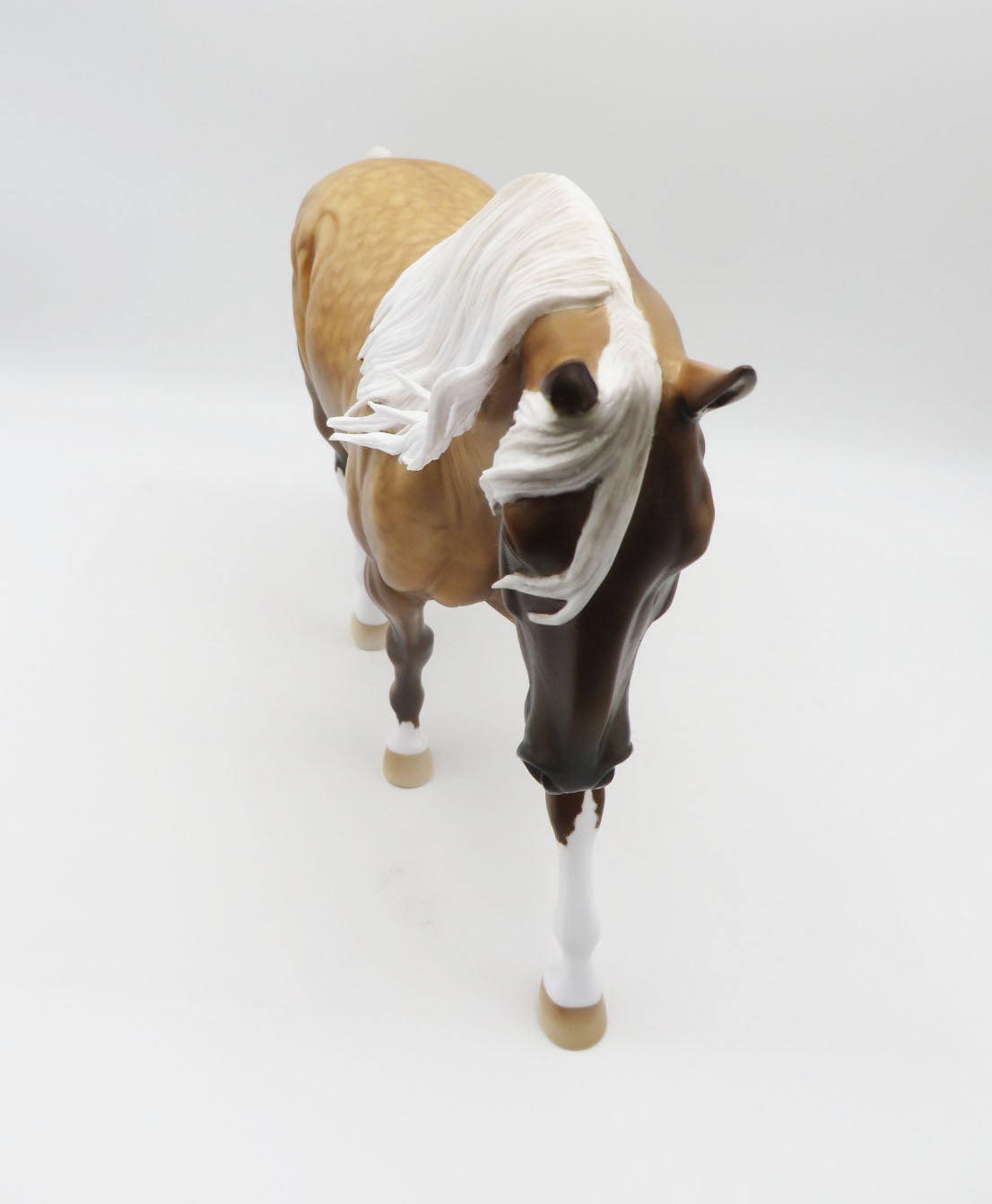 Scorpious - OOAK - BEST OFFER - Custom Irish Draught Dappled Sooty Palomino by Ellen Robbins - MM22
