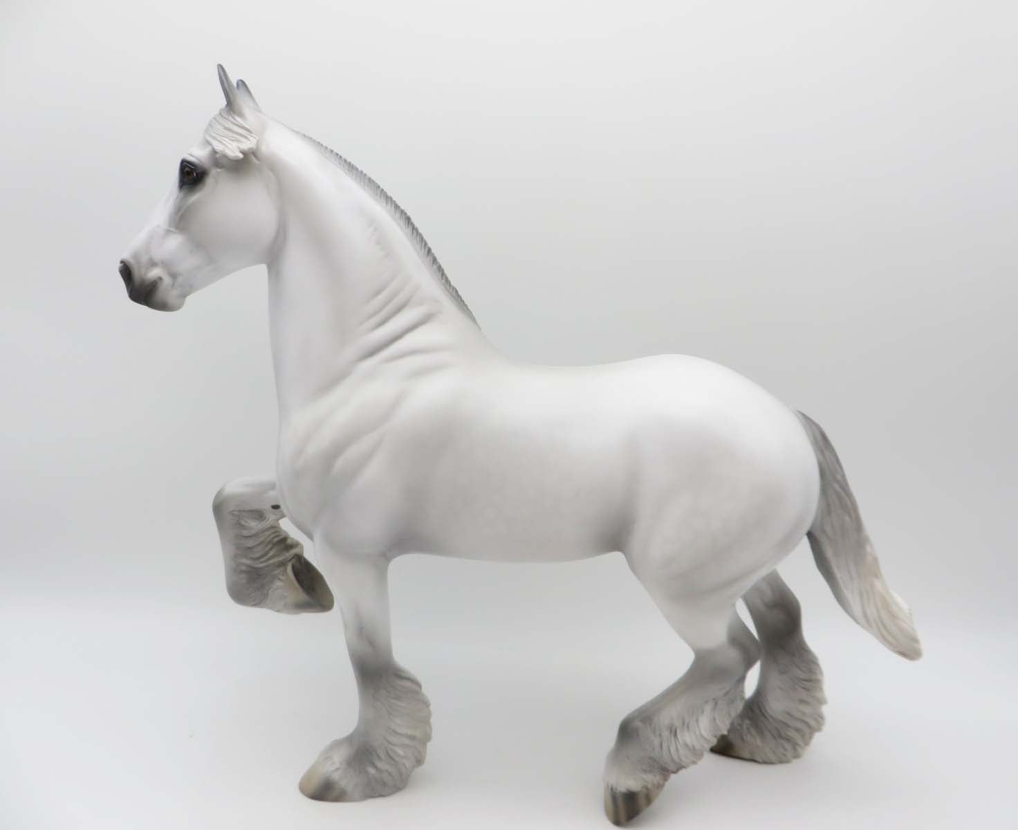 Sif- OOAK - Dappled Grey Trotting Drafter By Jess Hamill - P&C 23
