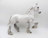 Sif- OOAK - Dappled Grey Trotting Drafter By Jess Hamill - P&amp;C 23