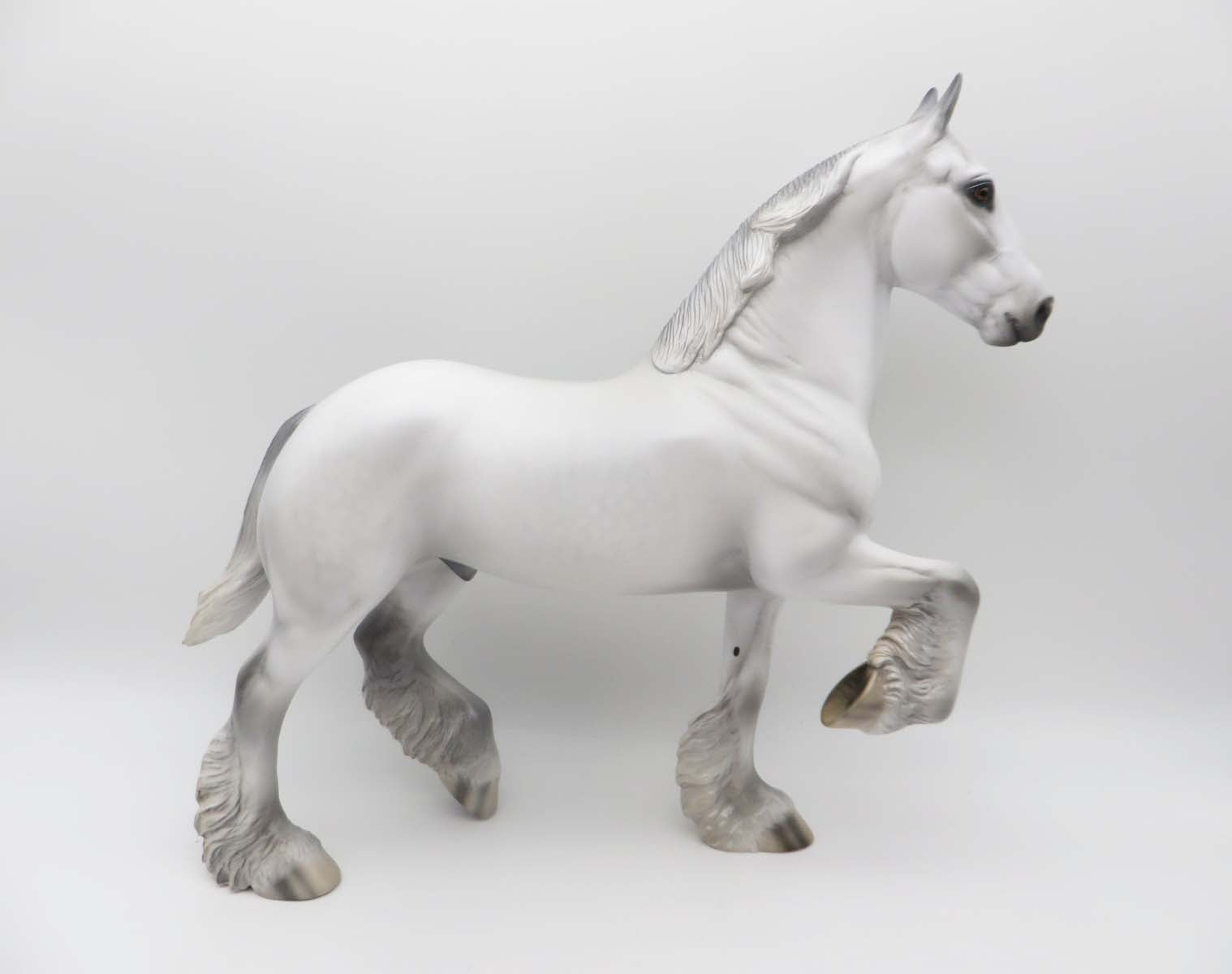 Sif- OOAK - Dappled Grey Trotting Drafter By Jess Hamill - P&amp;C 23