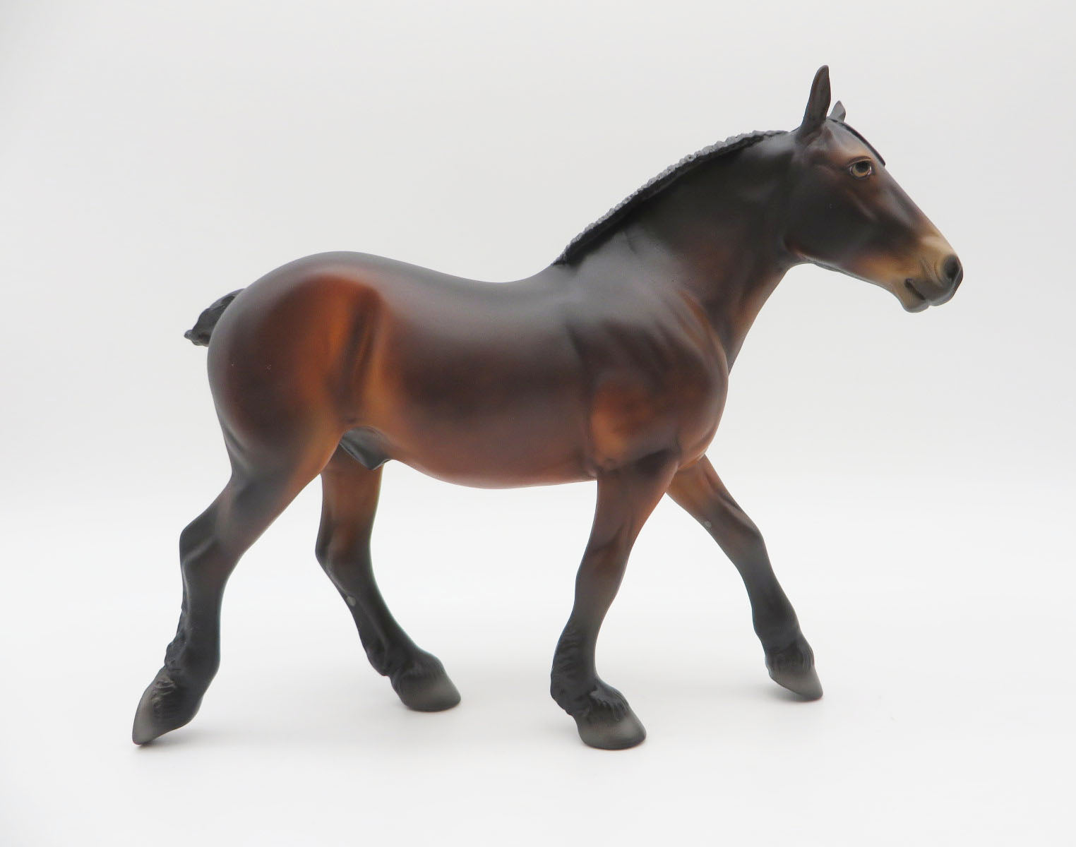 Smokey The  Bear - LE 10 Dapple Seal Bay Pebbles Draft By  Jess Hamill LHS 22