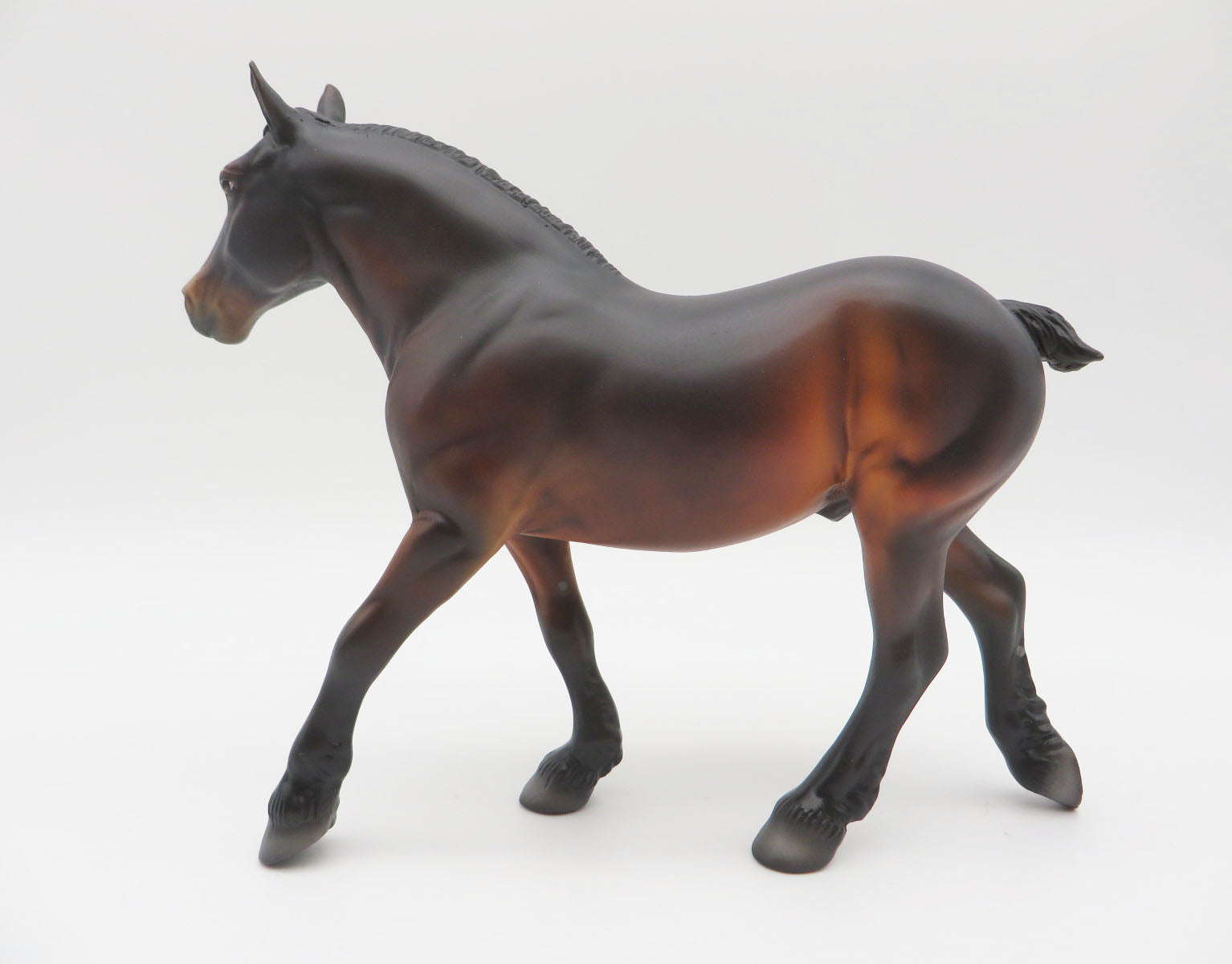 Smokey The  Bear - LE 10 Dapple Seal Bay Pebbles Draft By  Jess Hamill LHS 22