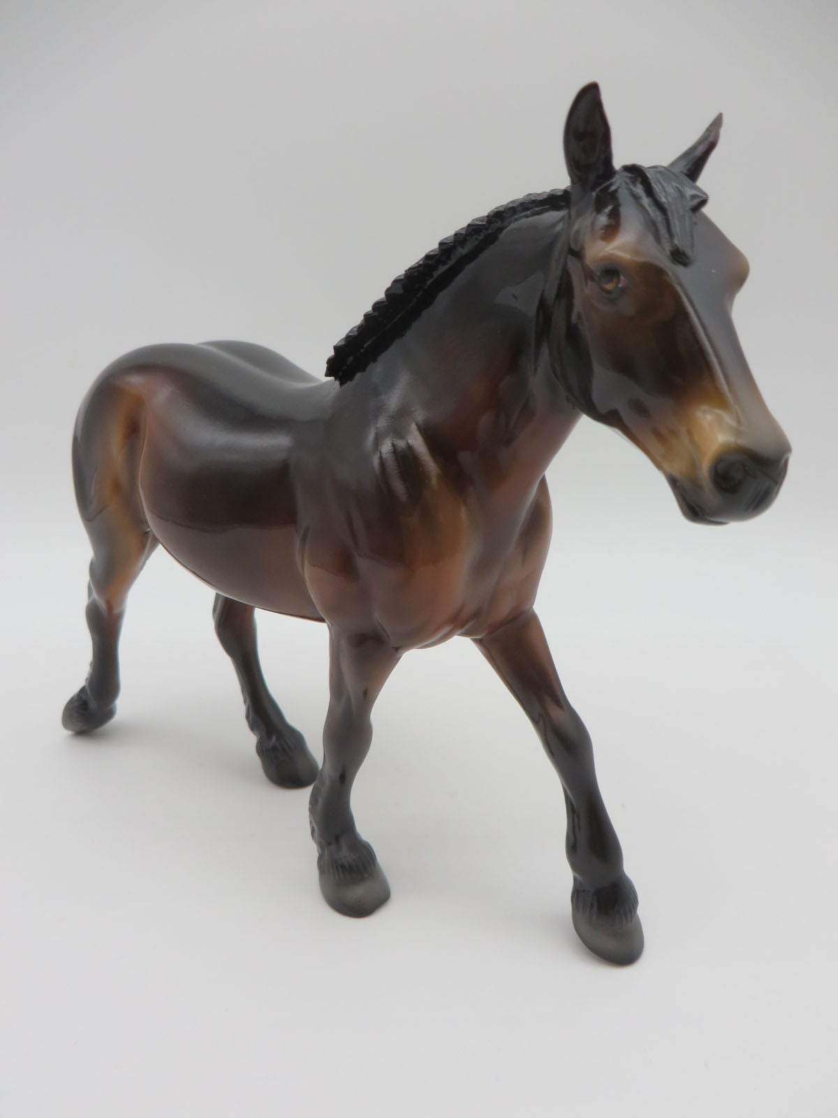 Smokey The  Bear - LE 10 Dapple Seal Bay Pebbles Draft By  Jess Hamill LHS 22