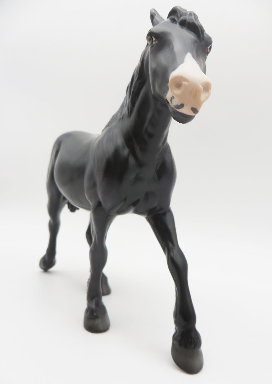 SNIDELY WHIPLASH - LE 10 Dapple Black Pebbles Draft with Mustache by Jess Hamill LHS 22