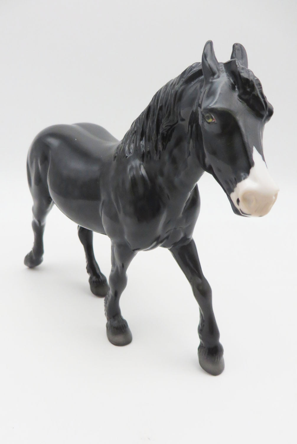 SNIDELY WHIPLASH - LE 10 Dapple Black Pebbles Draft with Mustache by Jess Hamill LHS 22