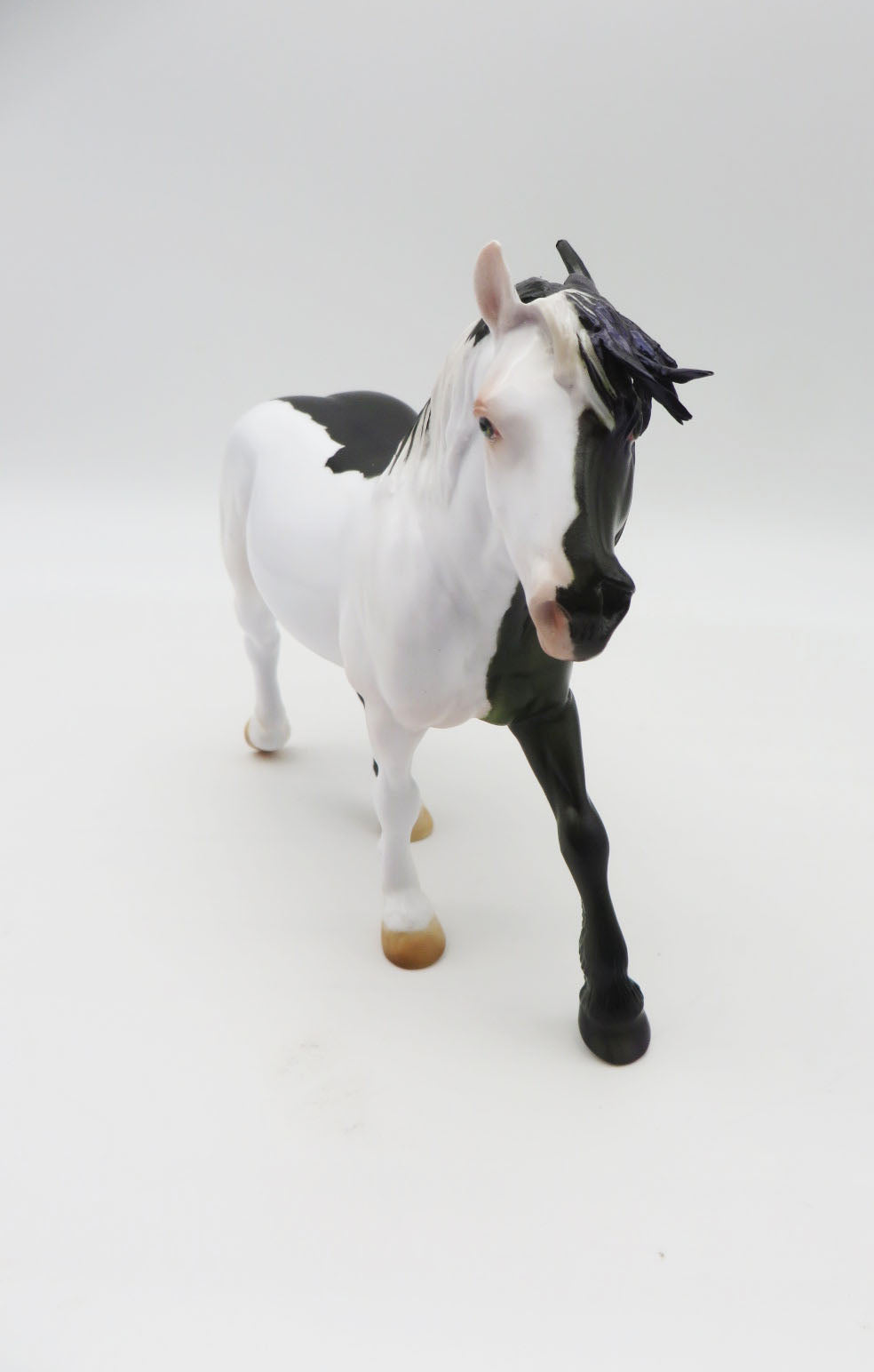 Strange Case - OOAK - BEST OFFER - Halloween Decorator Pebble Draft Pony Painted by Julie Keim - MM22