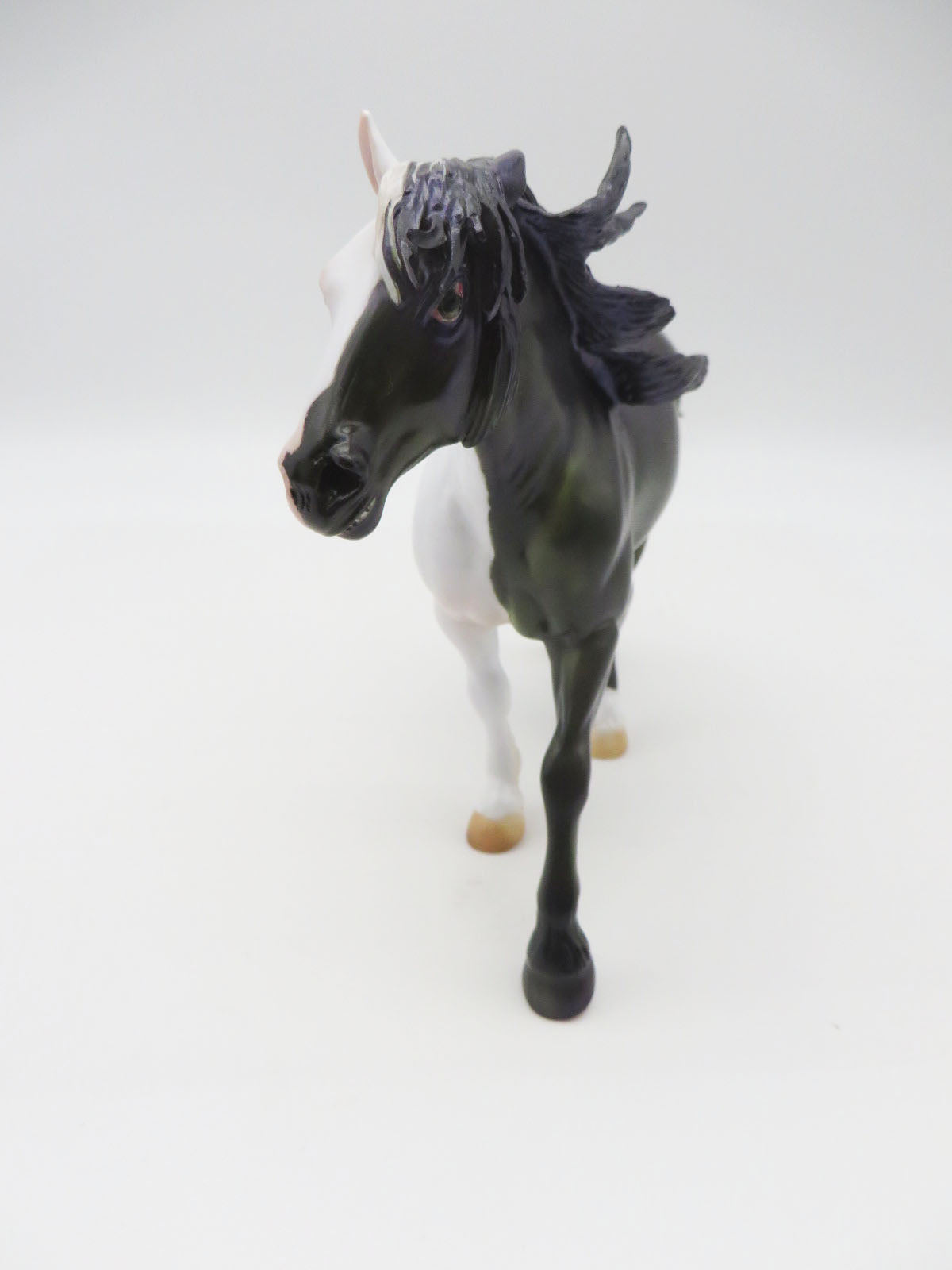 Strange Case - OOAK - BEST OFFER - Halloween Decorator Pebble Draft Pony Painted by Julie Keim - MM22