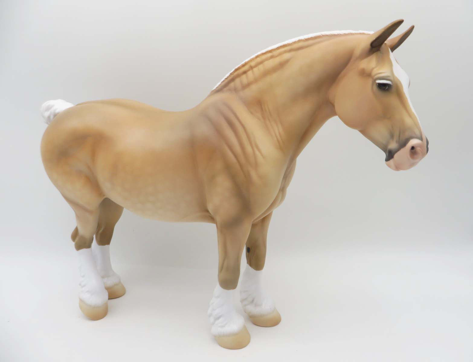 Sadie - OOAK - Palomino Heavy Draft By Angela Marleau - SHCF23