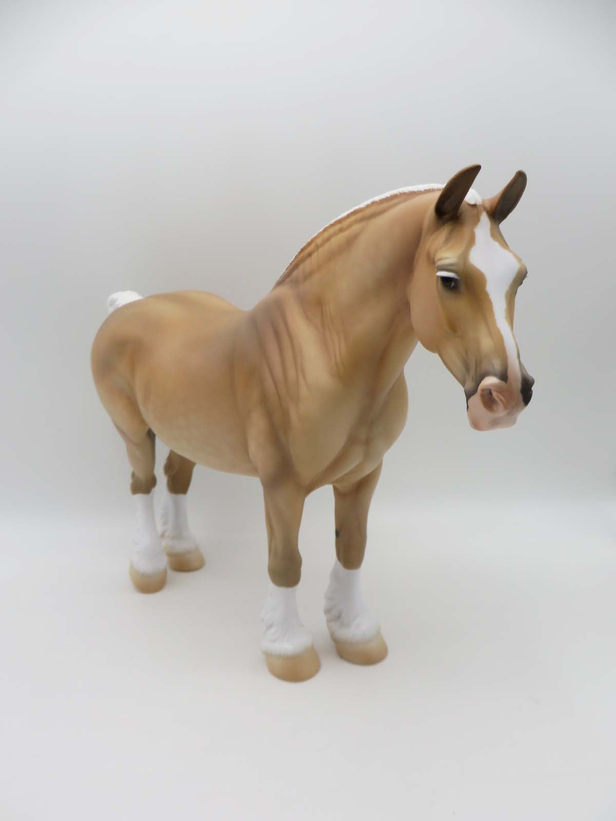 Sadie - OOAK - Palomino Heavy Draft By Angela Marleau - SHCF23