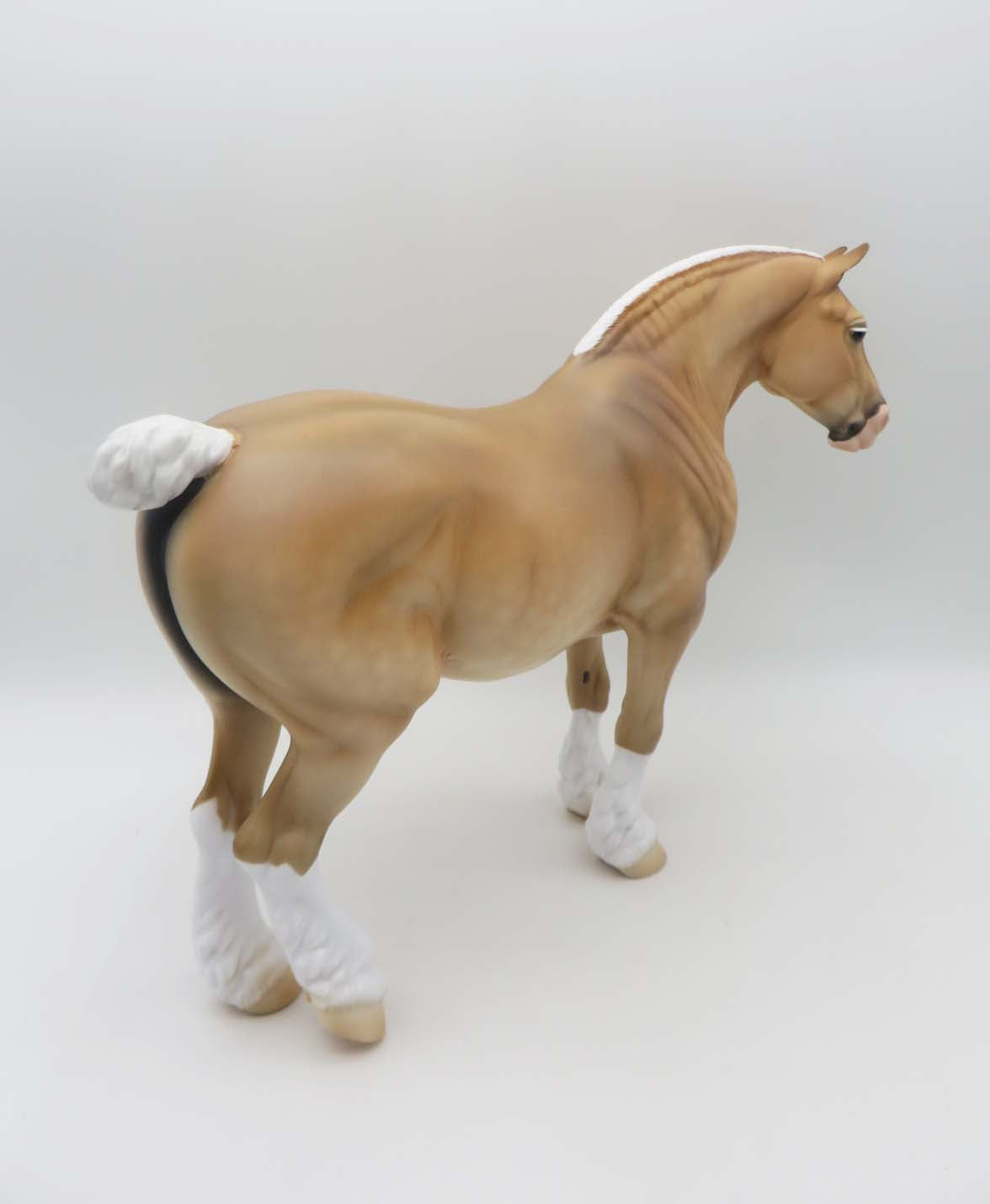 Sadie - OOAK - Palomino Heavy Draft By Angela Marleau - SHCF23