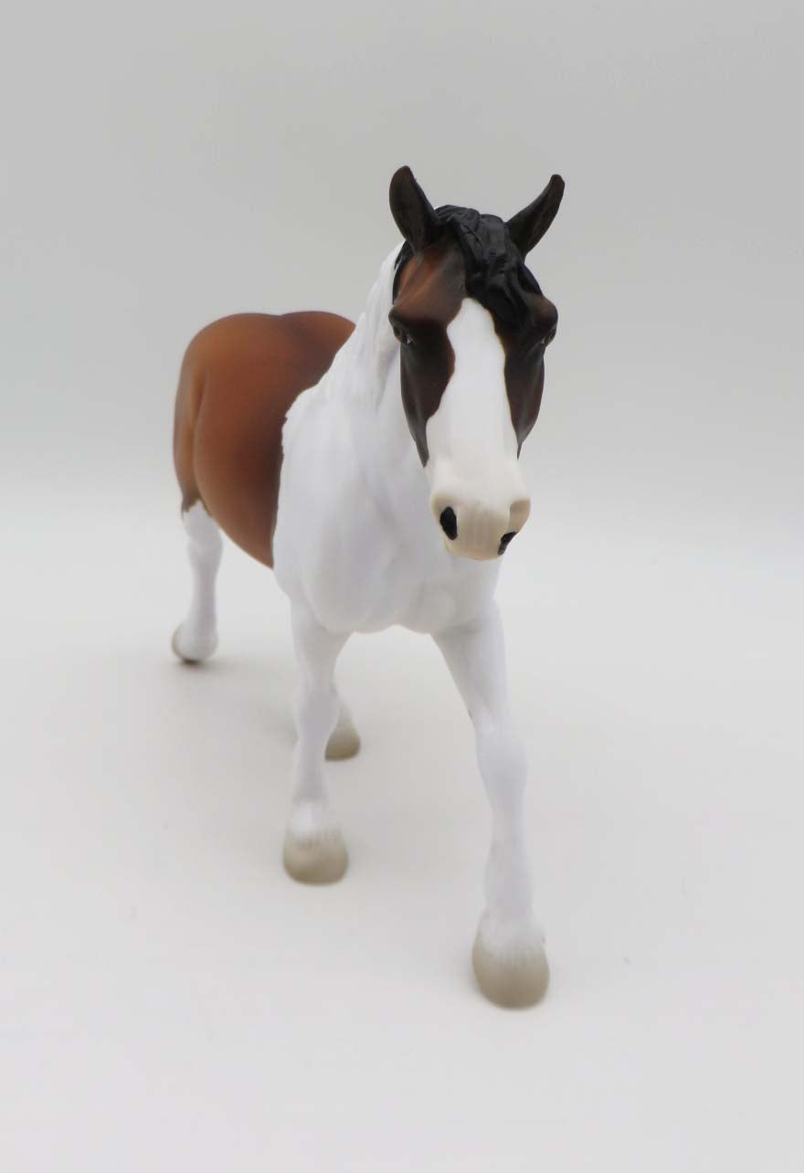 Saint-OOAK Bay Pinto Pebbles Draft By Jess Hamill-P&amp;C 23