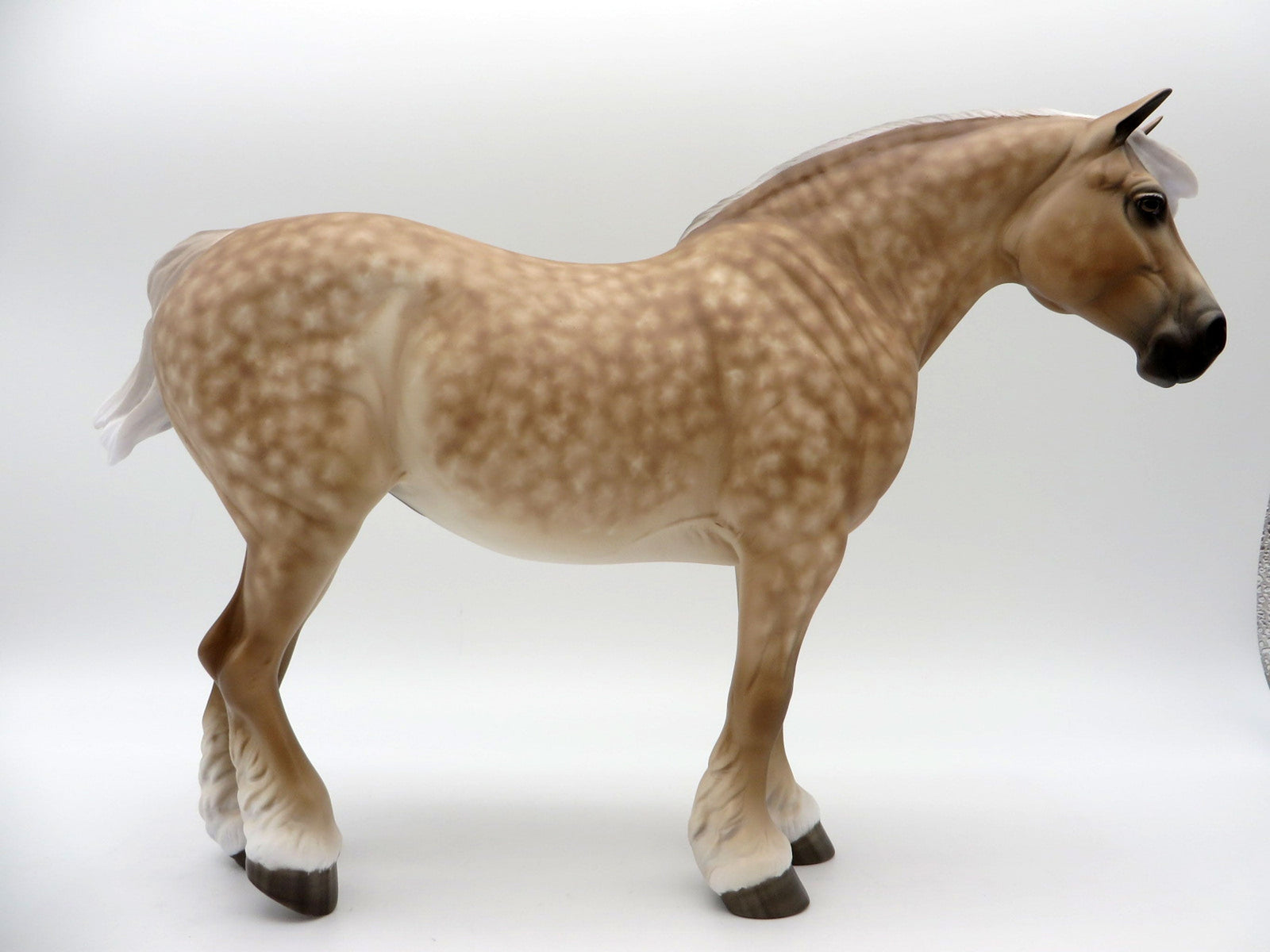 Salty Carmel-OOAK Salted Chestnut Heavy Draft Painted By Sheryl Leisure 6/14/21