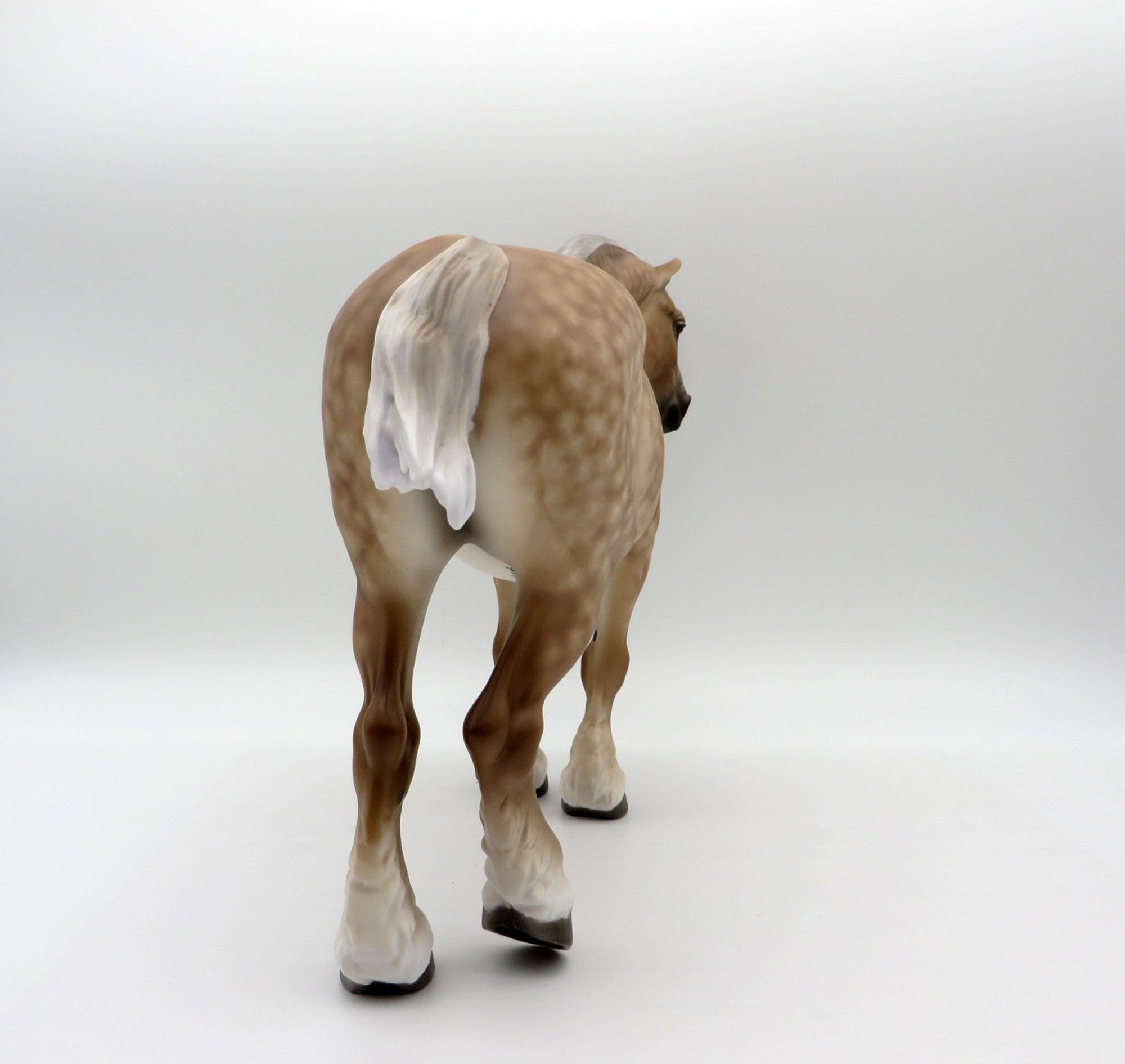 Salty Carmel-OOAK Salted Chestnut Heavy Draft Painted By Sheryl Leisure 6/14/21