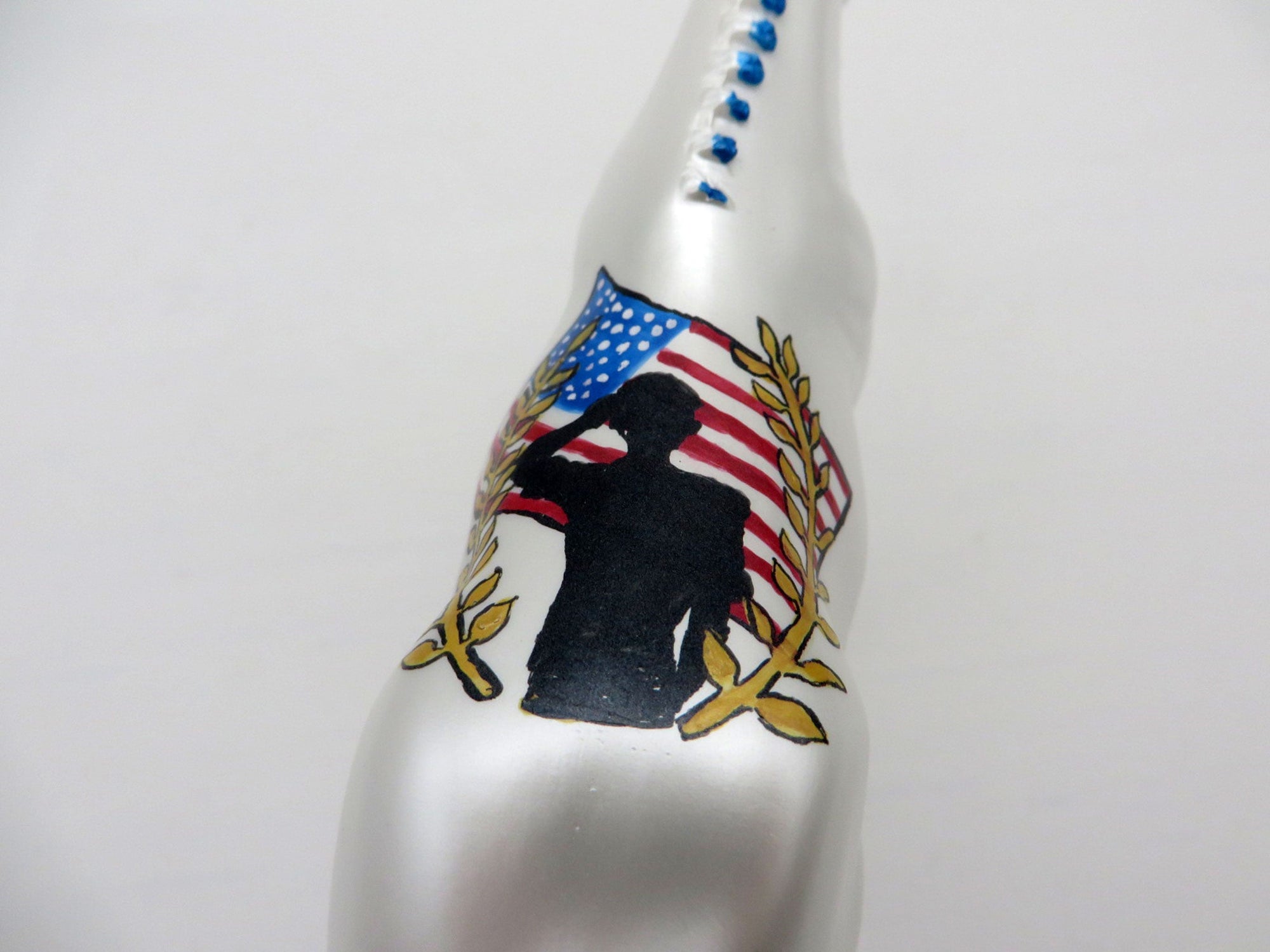 Salute-OOAK Deco Warmblood Pebbles Painted By Jas Fanning 5/28/21