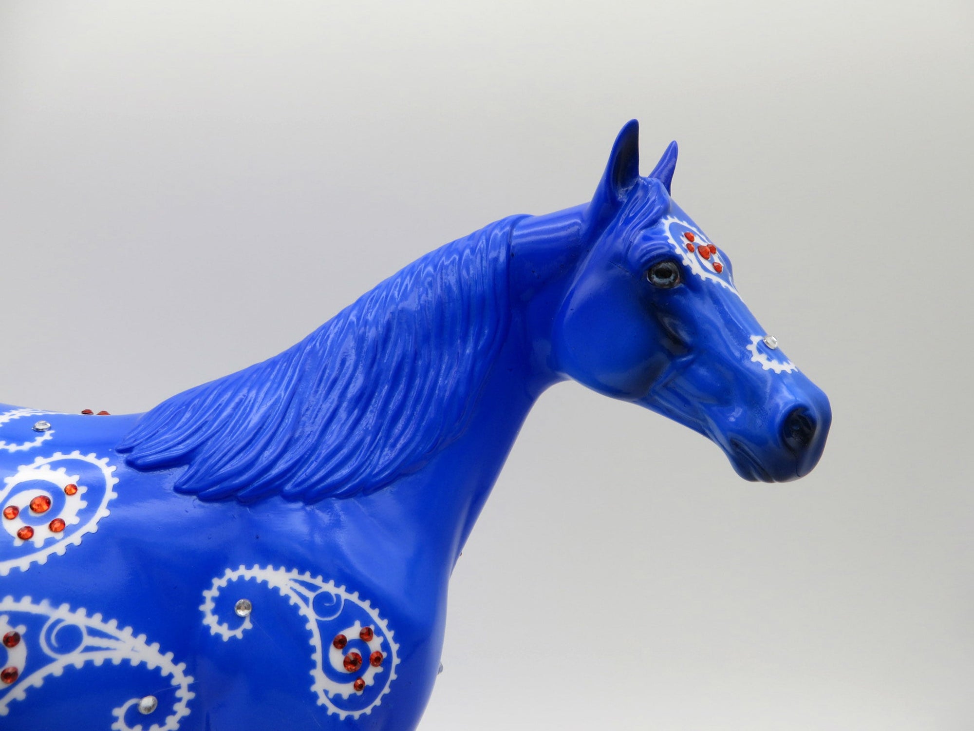 Blue Paisley-OOAK Deco ISH SHCF 2021