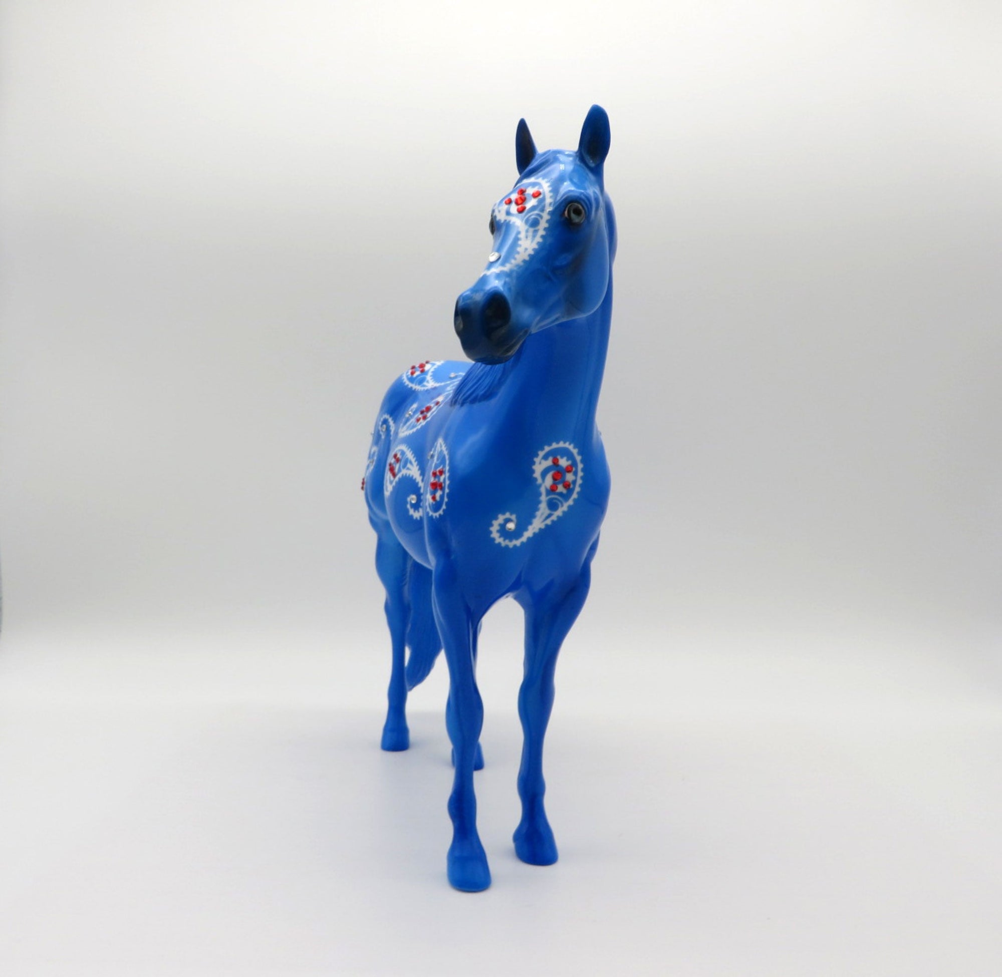 Blue Paisley-OOAK Deco ISH SHCF 2021