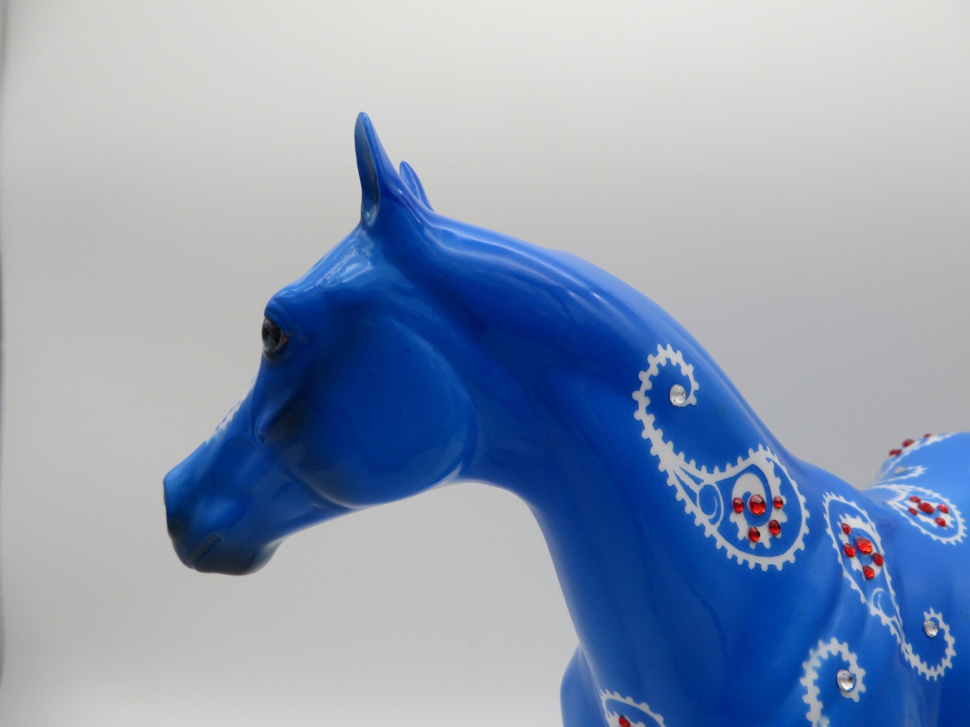 Blue Paisley-OOAK Deco ISH SHCF 2021