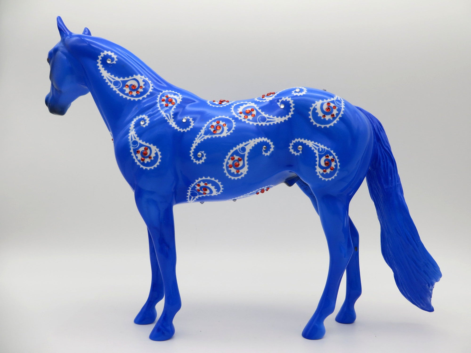 Blue Paisley-OOAK Deco ISH SHCF 2021